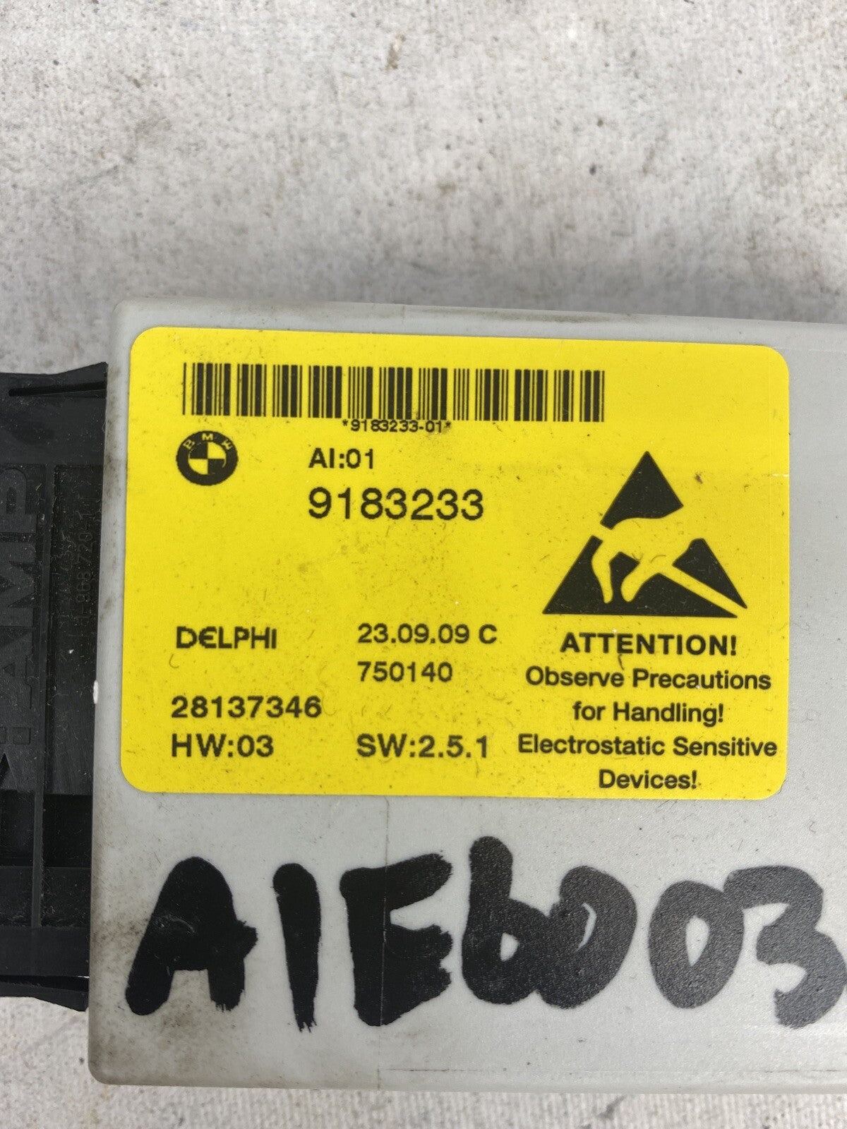 2008 2009 2010 BMW E60 ECM CONTROL MODULE OEM