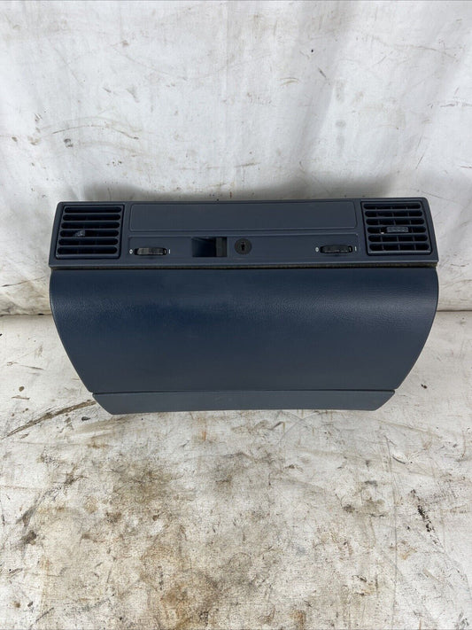 BLUE BMW e36 sedan coupe glove box compartment storage 91-93 1977398 With Vents