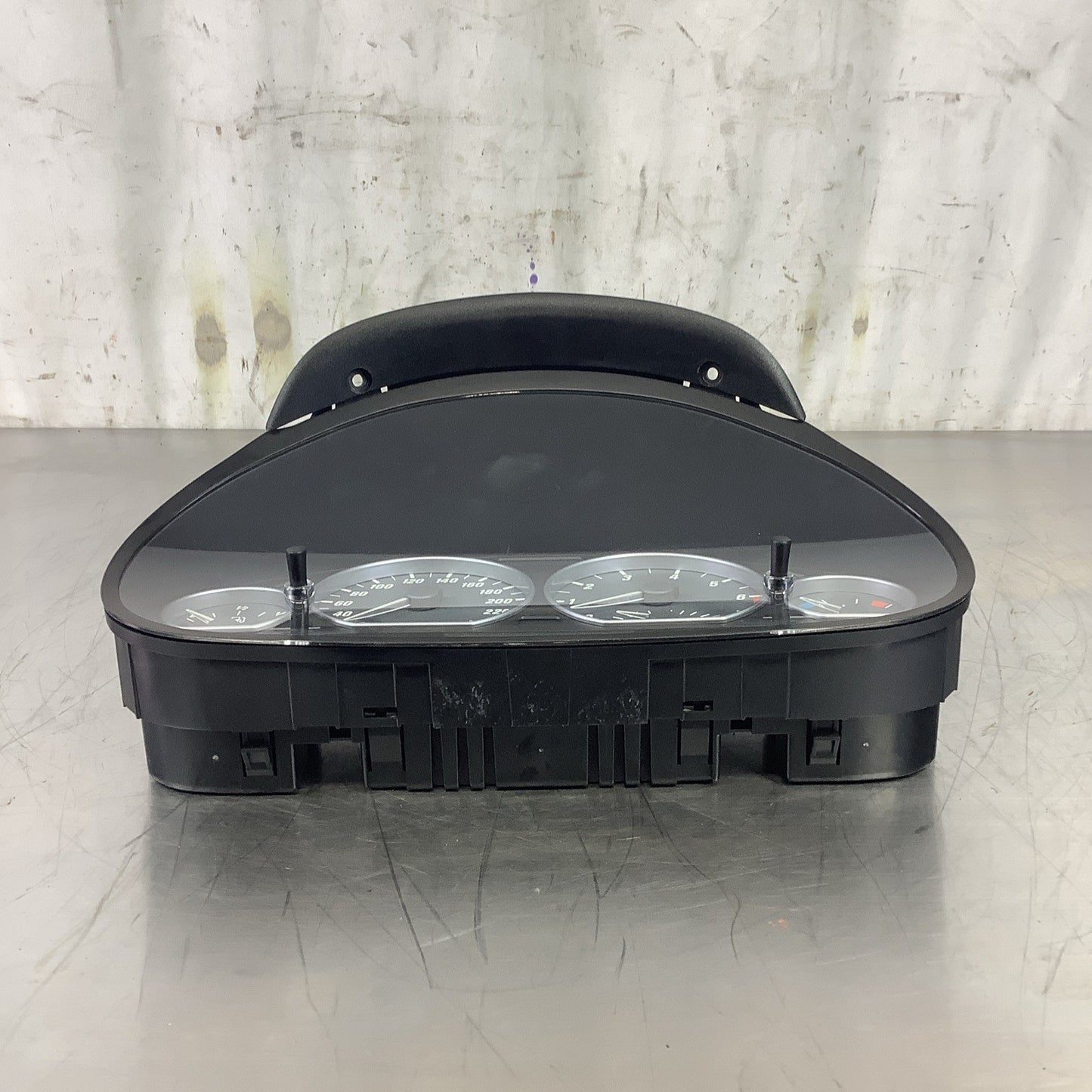 02-06 BMW E46 330Ci Coupe Instrument Gauge Cluster Manual OEM 118 K KPH