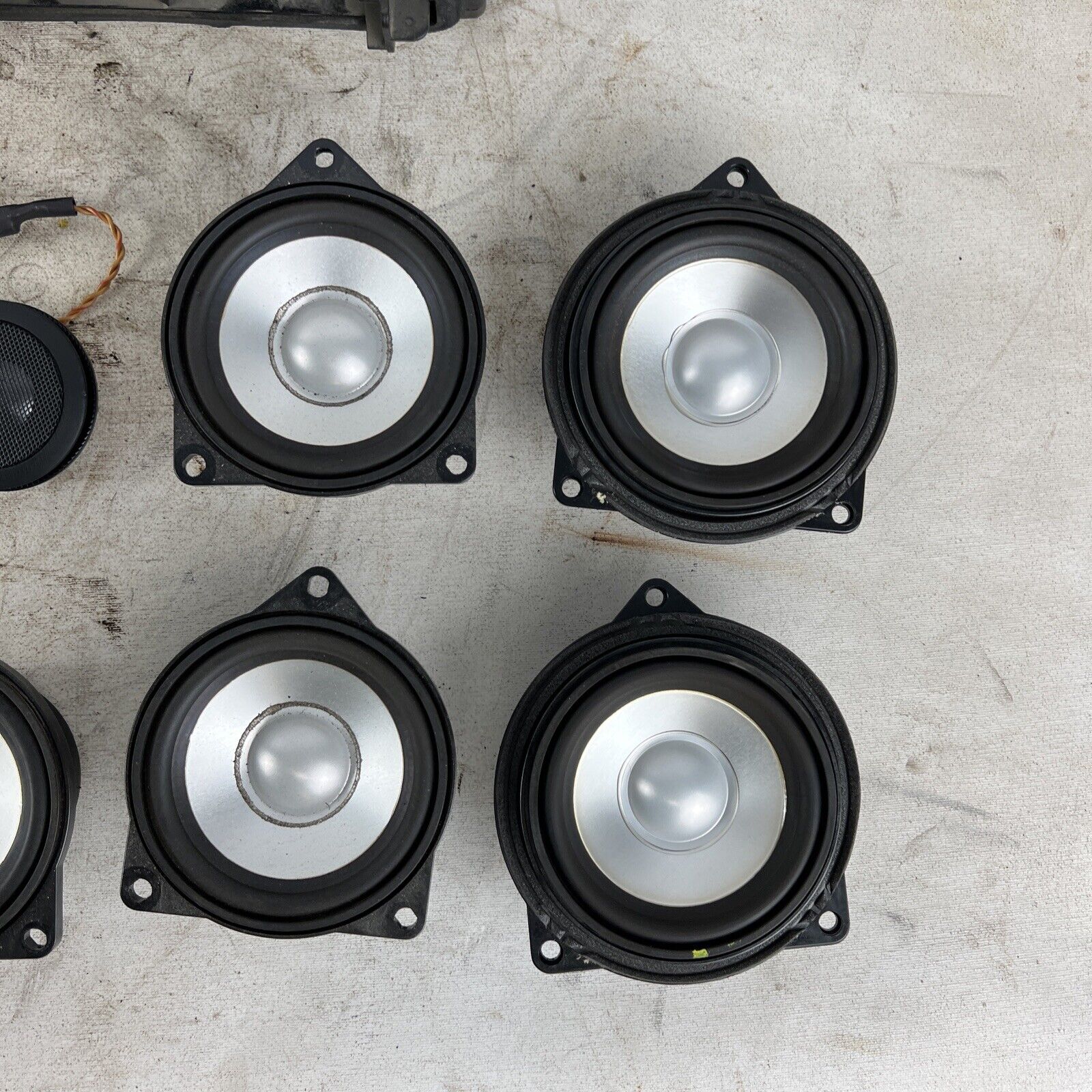 06-13 BMW E92 E93 3 SERIES LOGIC 7 SUBWOOFER SPEAKER TWEETER SET OEM