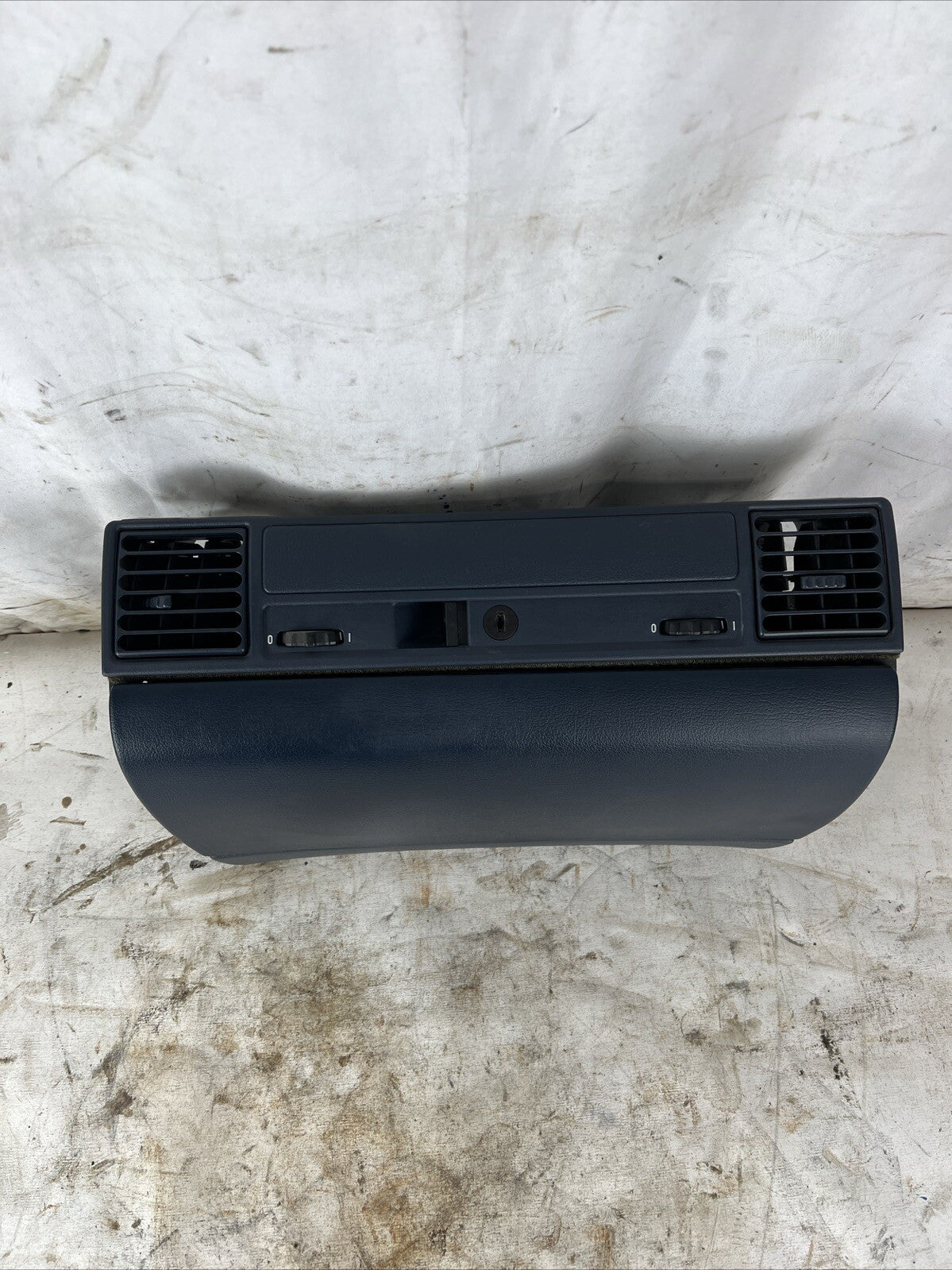 BLUE BMW e36 sedan coupe glove box compartment storage 91-93 1977398 With Vents
