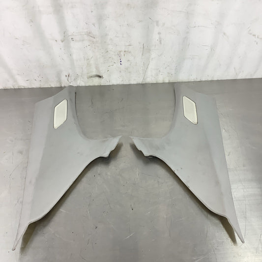 BMW E46 3-Series Sedan Gray C Pillars Lights Trims Set 1999-2005 OEM #051