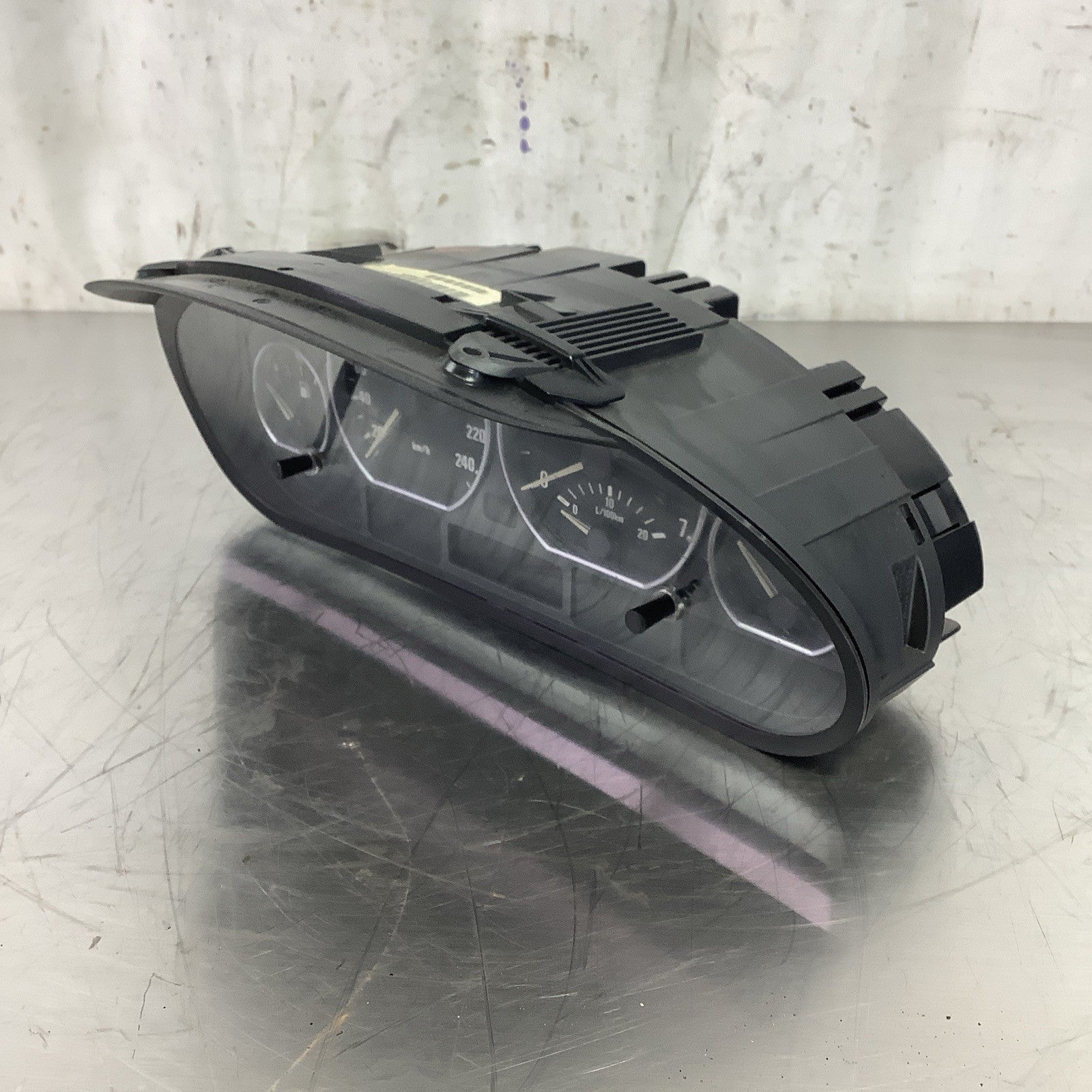 BMW E46 Instrument Gauge Cluster 4 Door Manual 340K KPH 01-05 323 325 328 330