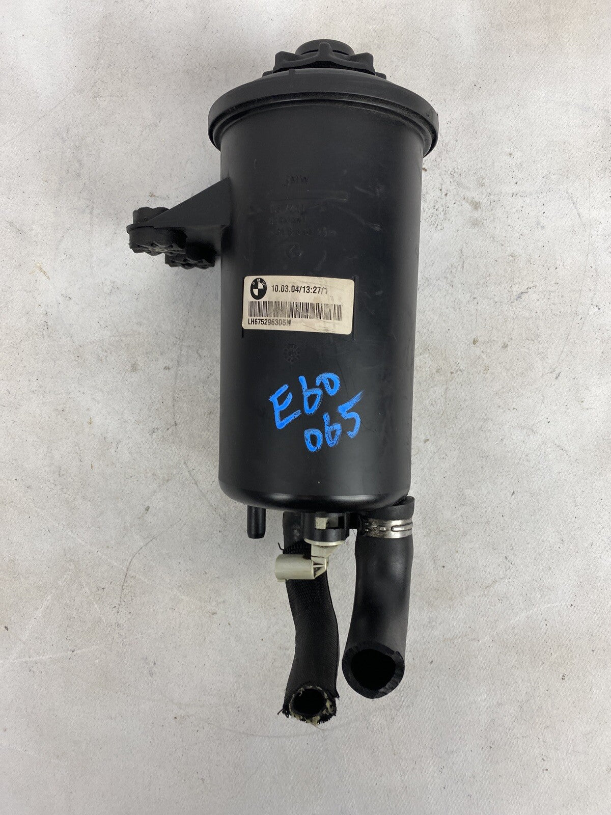 04 - 07 BMW E60 525i 530i POWER STEERING FLUID RESERVOIR TANK BOTTLE OEM