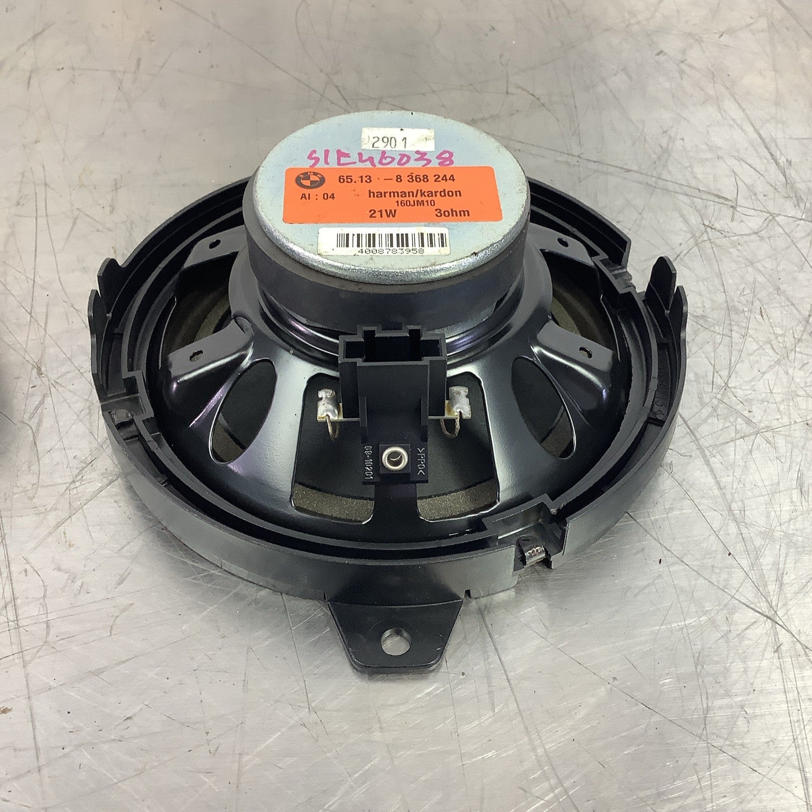 01-06 BMW E46 M3 HARMON KARDON DOOR / REAR DECK SPEAKERS 8368244 PAIR