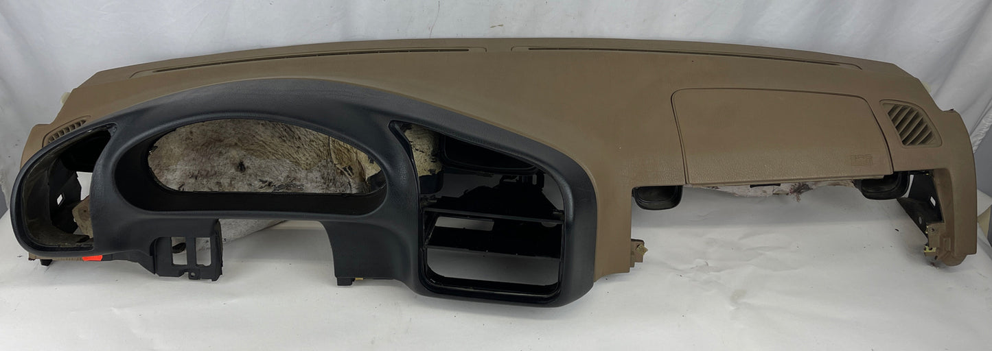 BMW E36 Sedan Beige Trim Panel Dashboard 1992-1998 OEM w/Air Vents