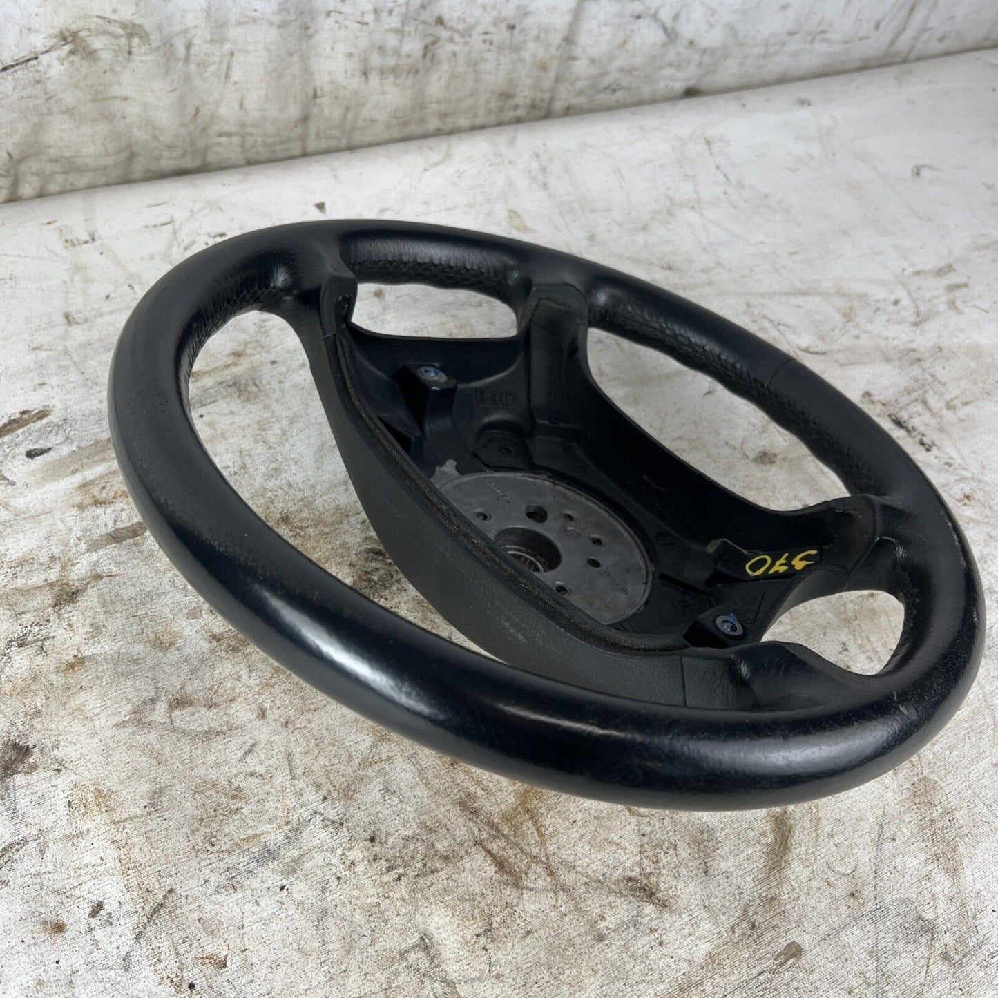 Driver Side Leather Steering Wheel 4 Spoke OEM BMW E46