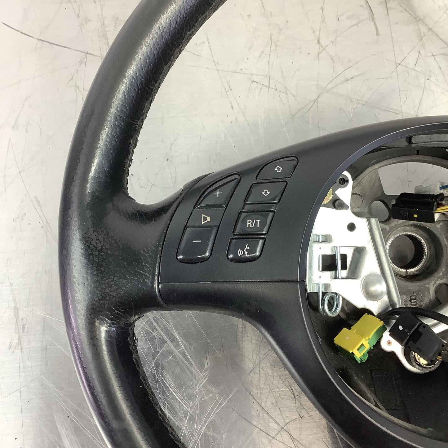 99-06 BMW E46 3 Series Multifunctional Sport Steering Wheel Leather Black OEM✅