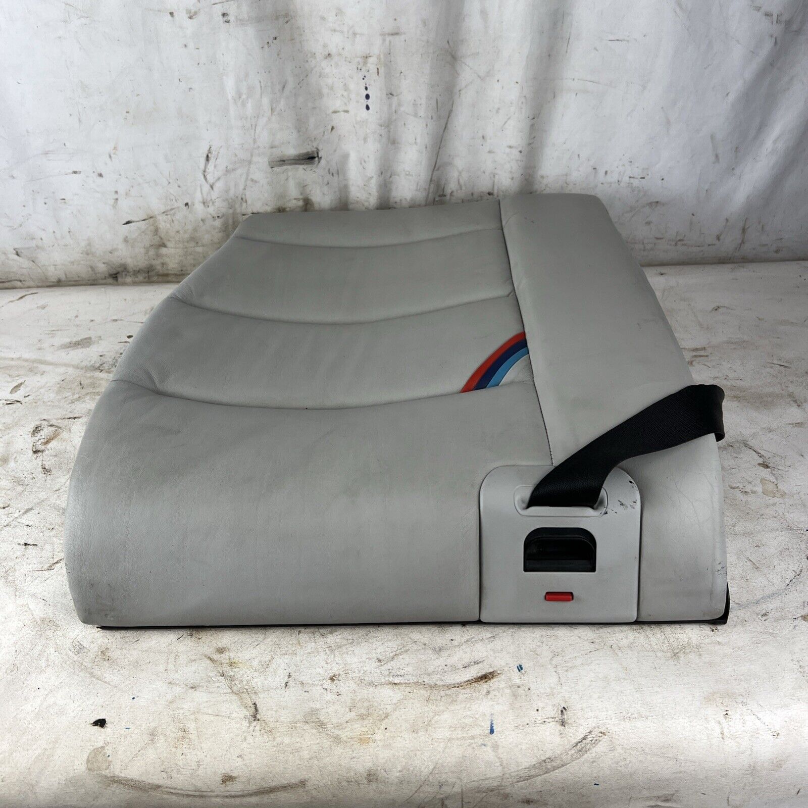 Used BMW E36 M3 Coupe 2dr Rear leather Seat Backs Vader Dove Grey M Srtipe