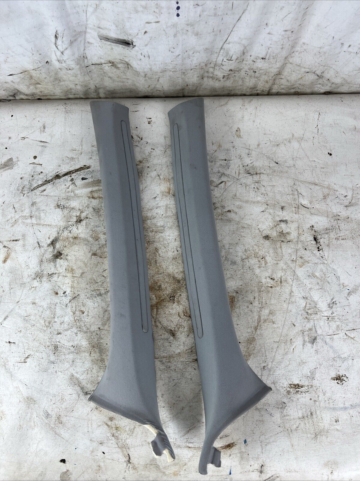 BMW 3-series E46 Sedan/Touring Left Right Column A Covers for Gray Ceiling OEM