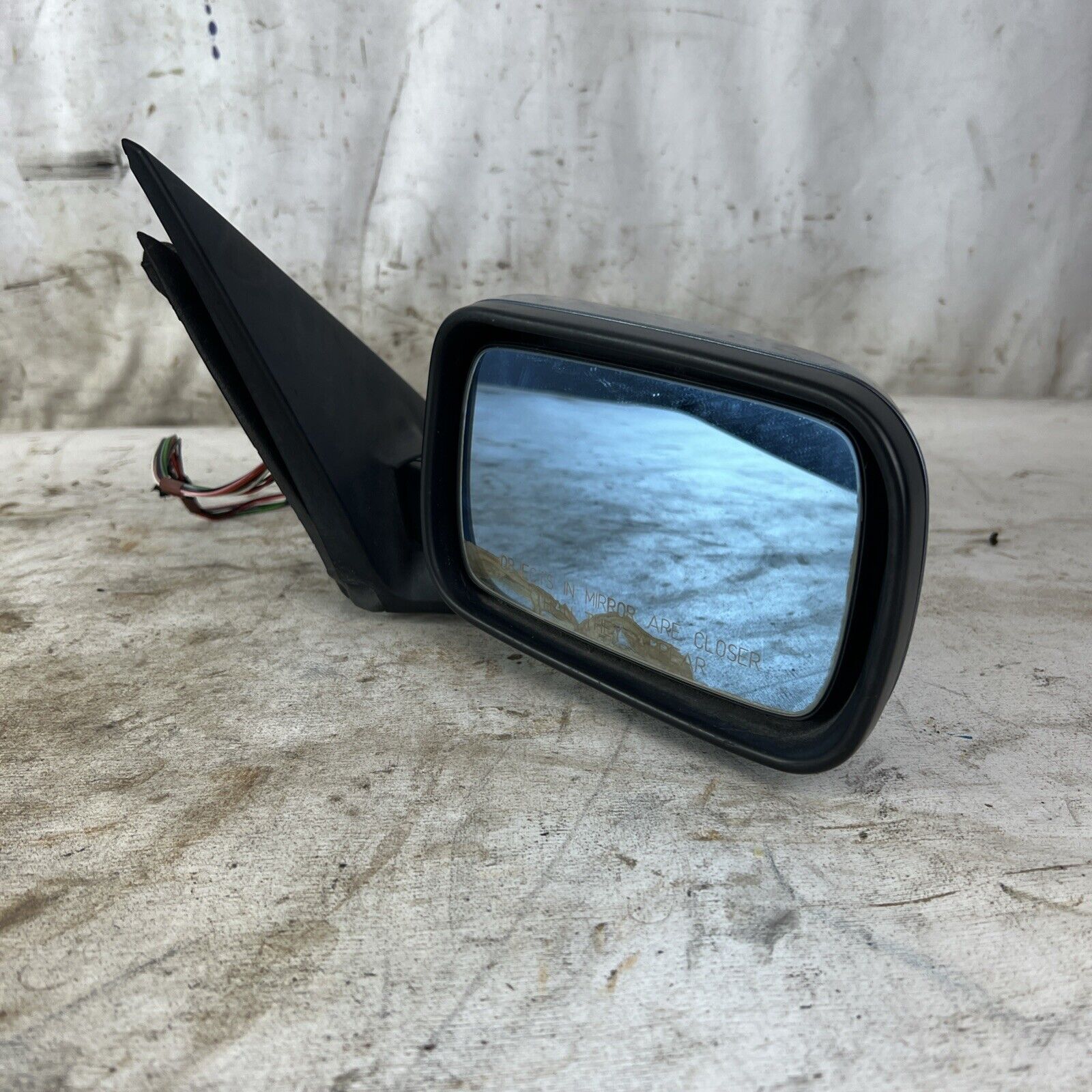 01-03 Bmw E46 320 325i 330i Sedan Right Mirror Side Stahlblau Metallic