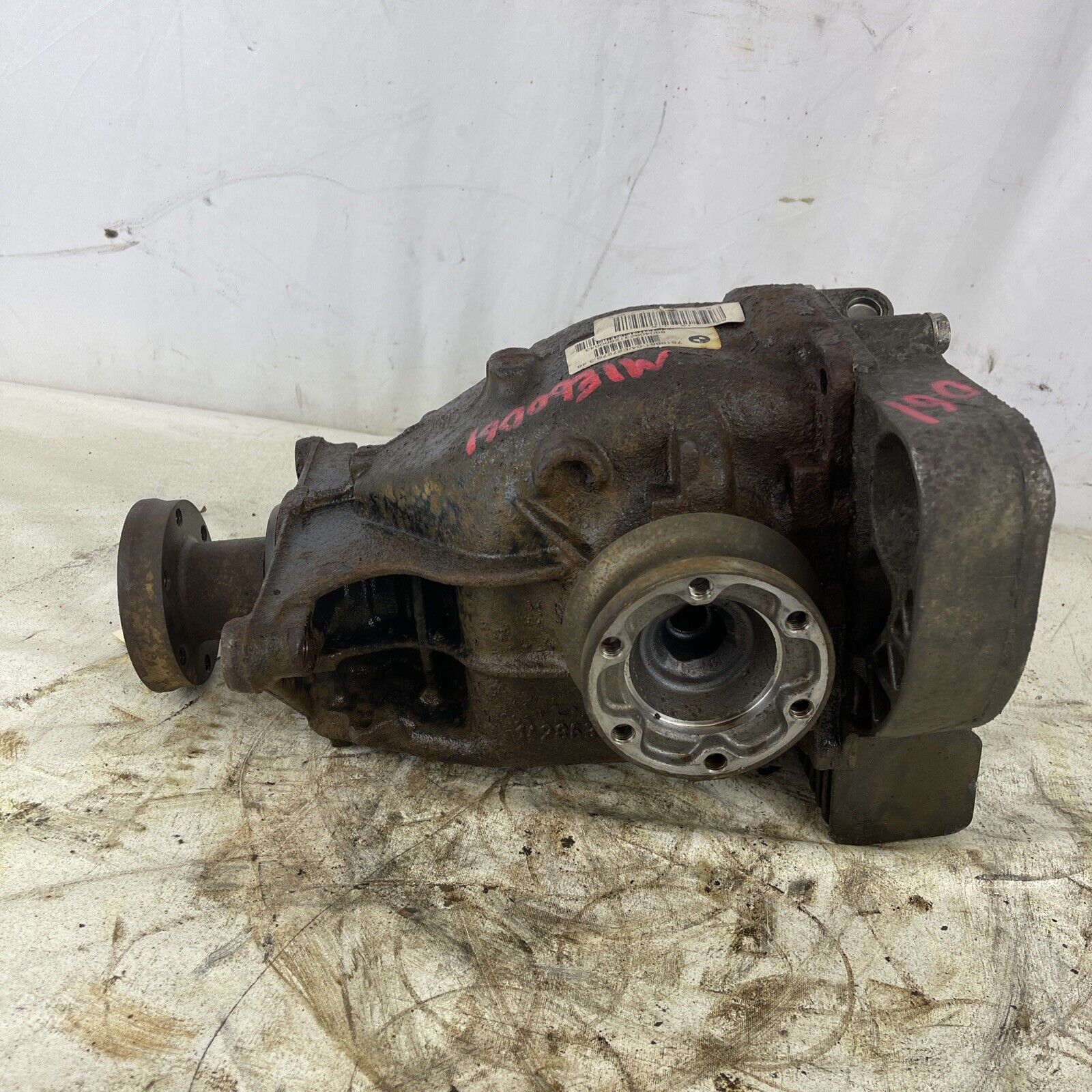 2004-2007 BMW 530I E60 Rear Differential Rear Axle Ratio 3.46 7516881 OEM #M061