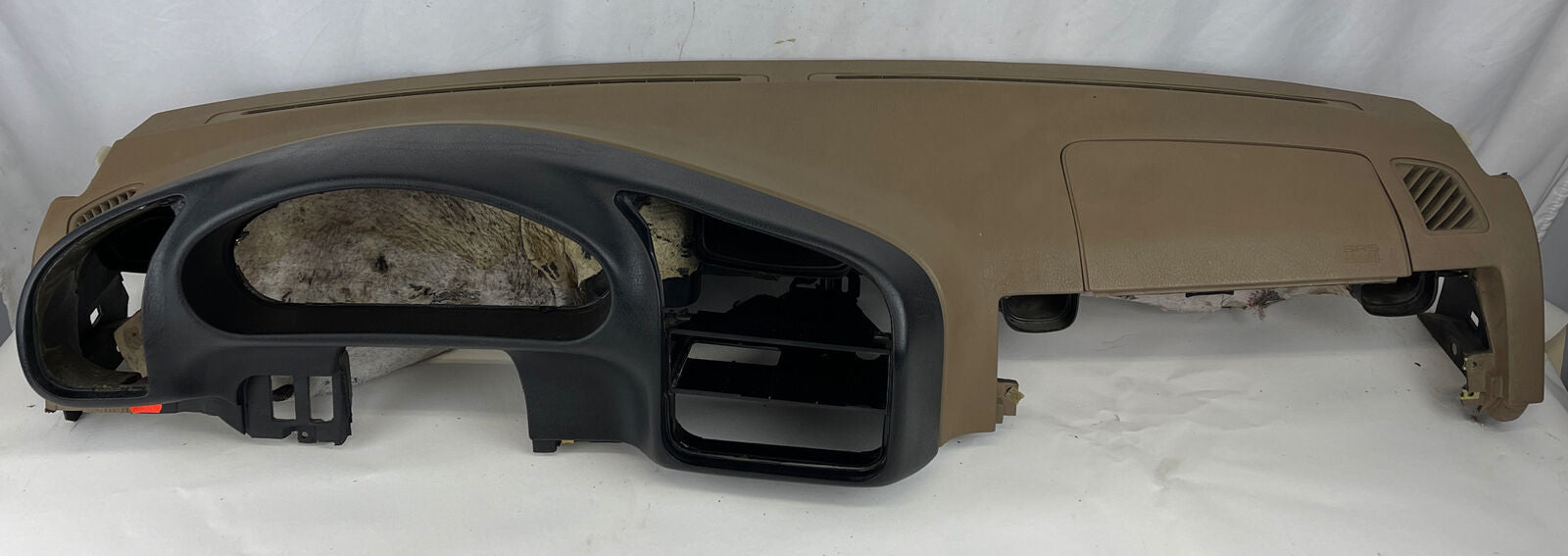 BMW E36 Sedan Beige Trim Panel Dashboard 1992-1998 OEM w/Air Vents