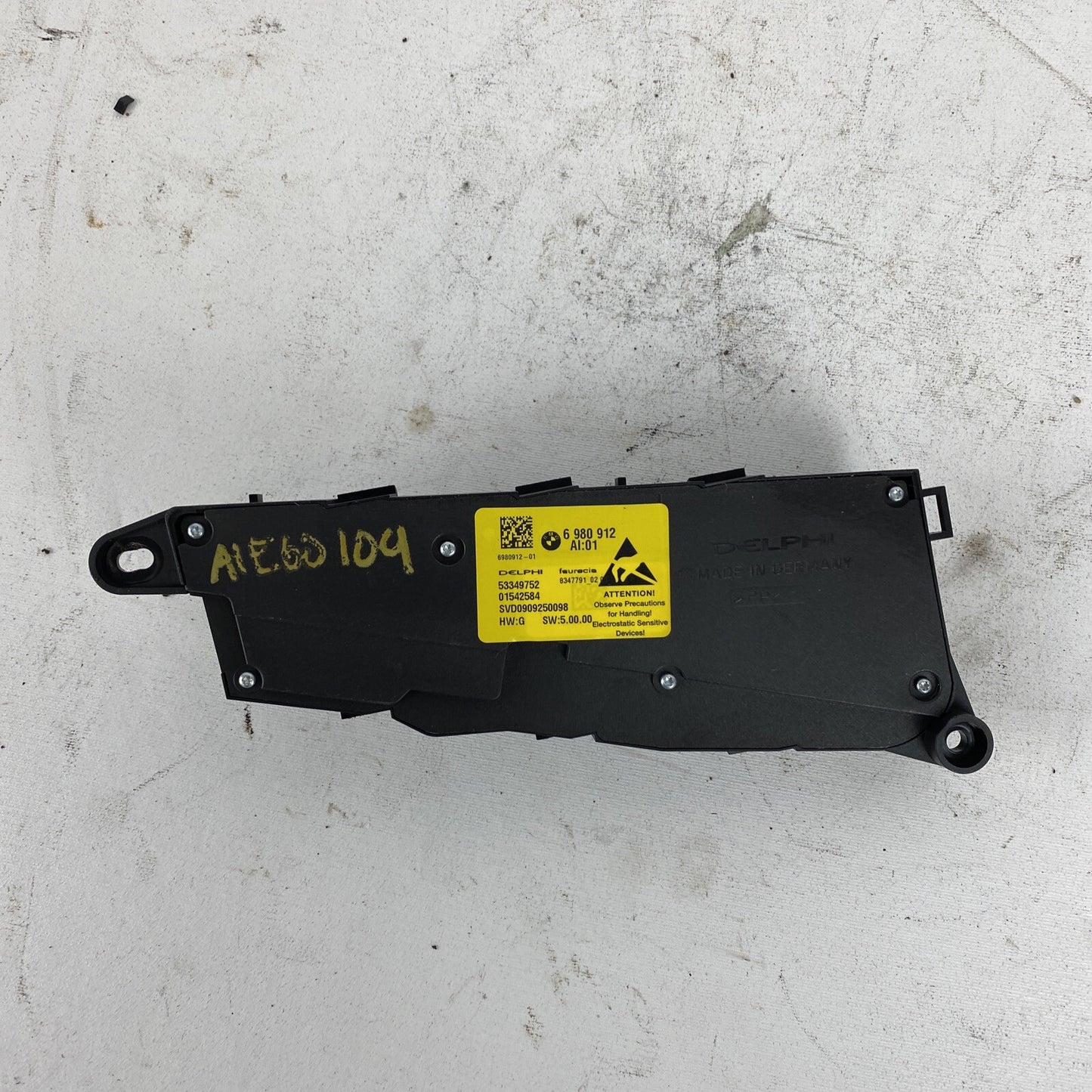 2008 2009 2010 BMW 528i 535i Right Passenger Seat Switch 61316980912