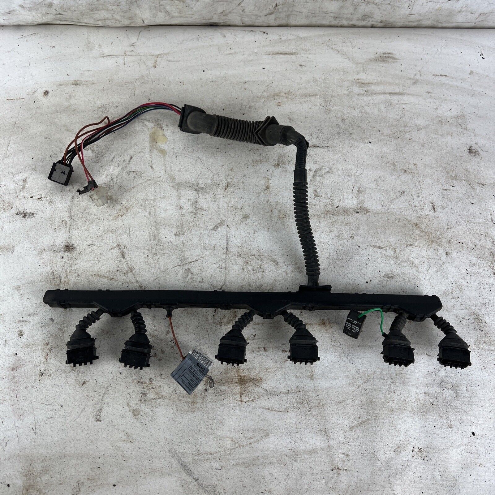 01-03 BMW X5 E53 3.0L V6 ENGINE MOTOR IGNITION COIL WIRE WIRING HARNESS 7506844