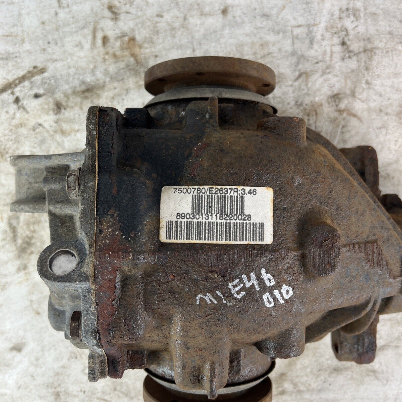 BMW REAR DIFFERENTIAL E46 325Xi 330XI 3 SERIES 3.46 FINAL DRIVE 7531622