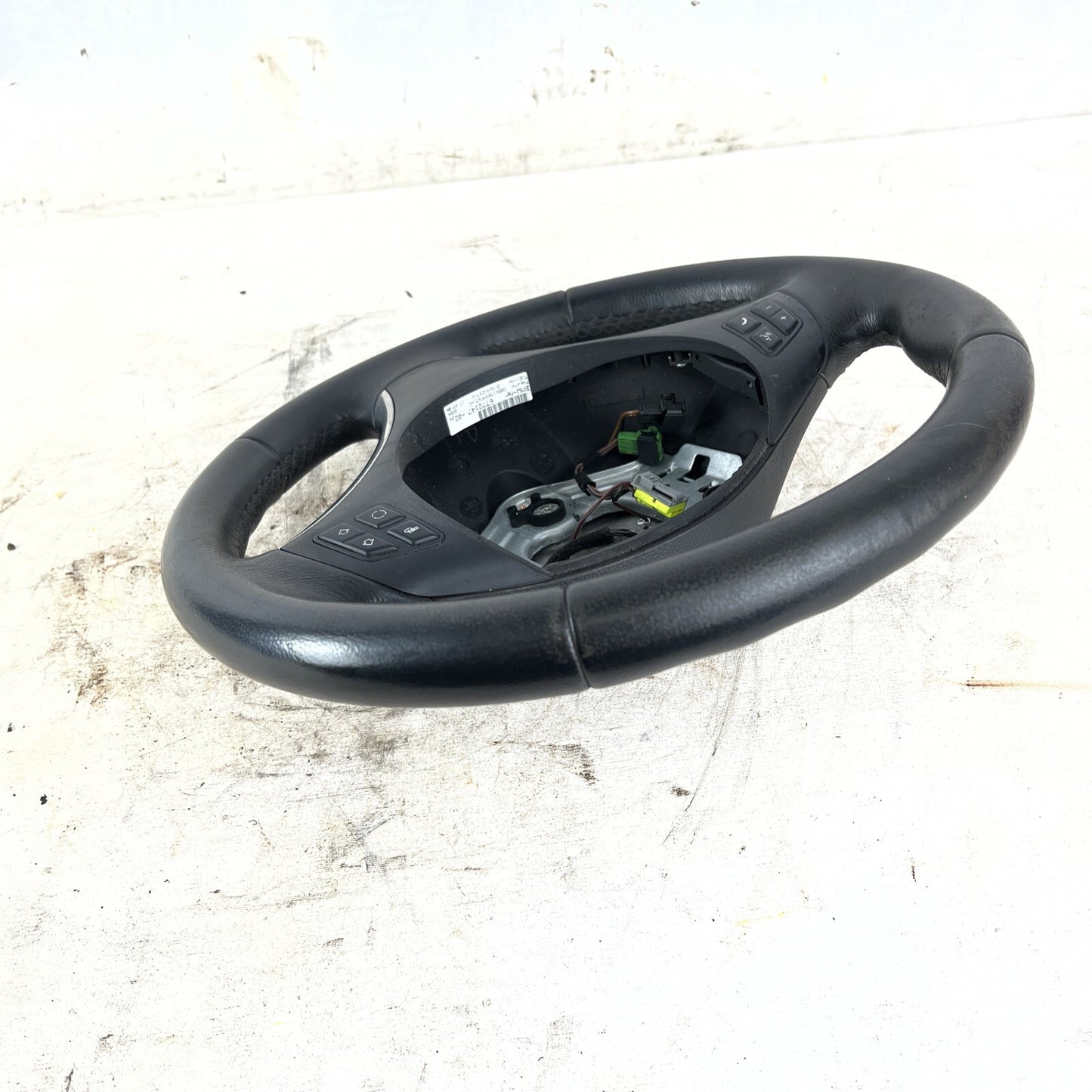 ? 07-11 OEM BMW E82 E90 E92 E93 X1 328 335 Sport Leather Steering Wheel Black MT