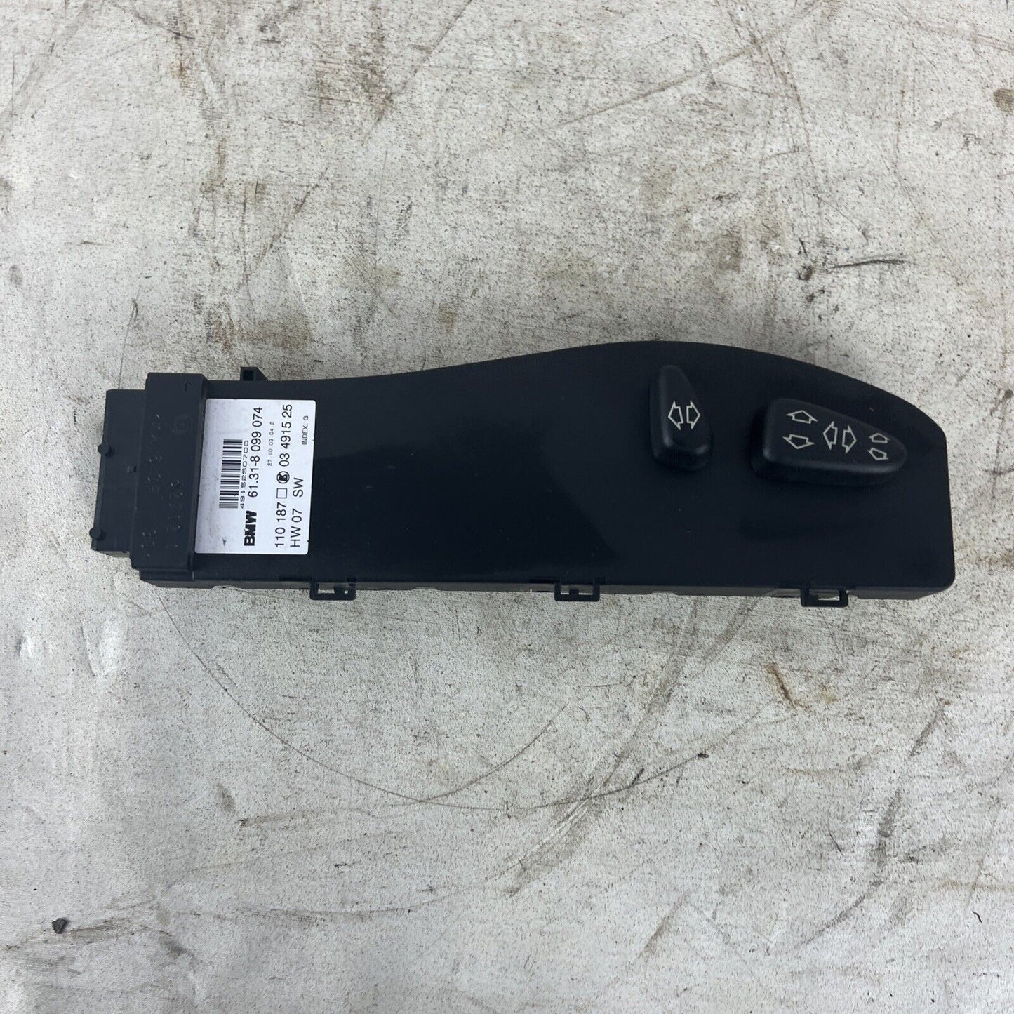 BMW E46 E53 E63 E83 E85 E86 Front Right Seat Actuation Control Unit OEM