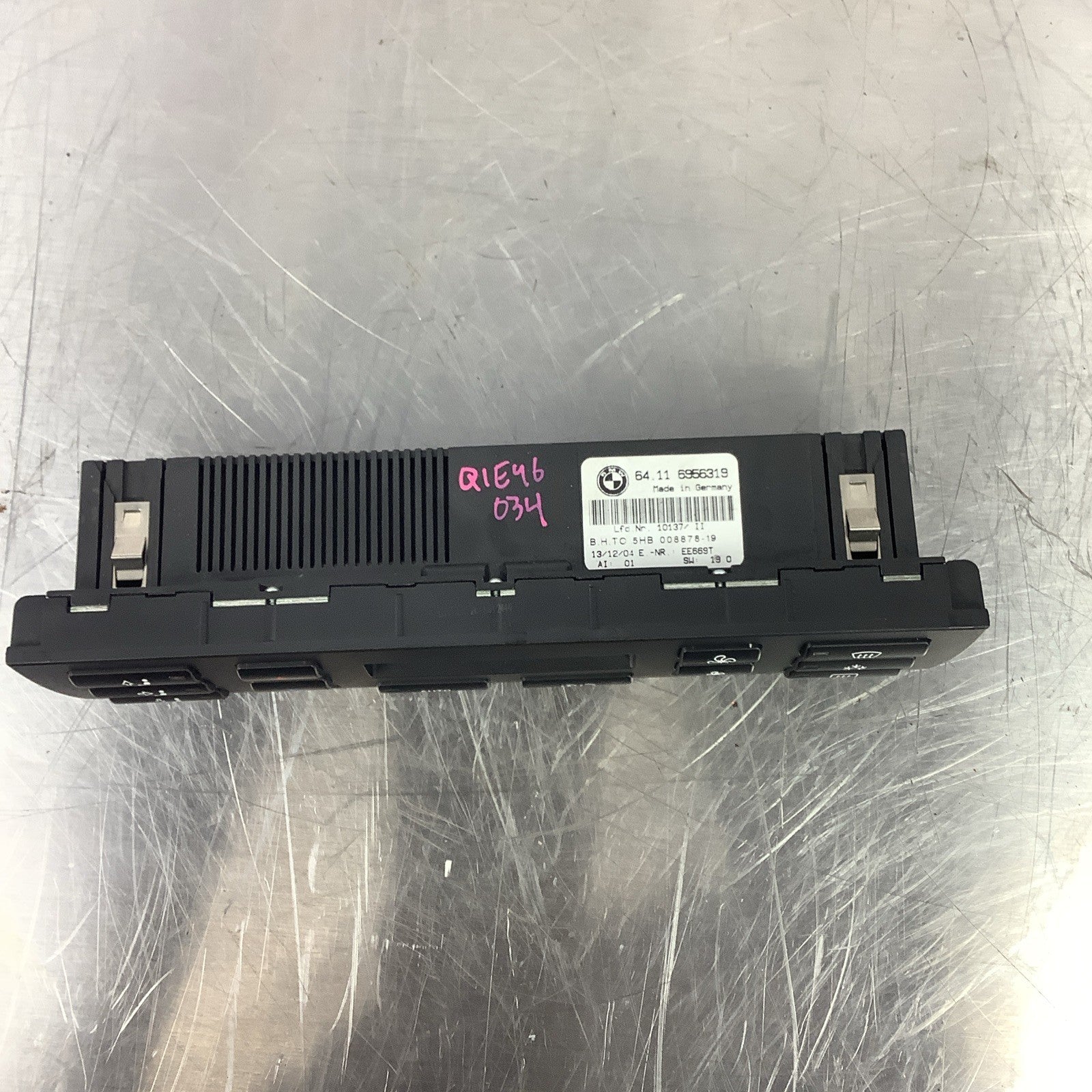 BMW 325 E46 Heater AC Temperature Climate Control Module Panel Switch Unit OEM