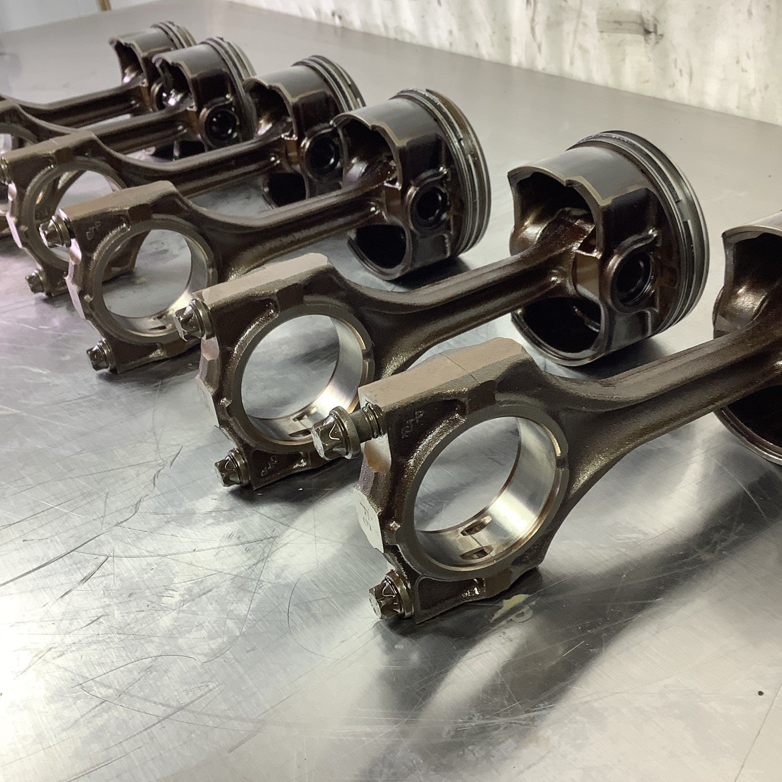 SET 6 OEM BMW E46 330i E39 X3 X5 Z3 Z4 01-06 M54 Engine Piston Connecting Rod