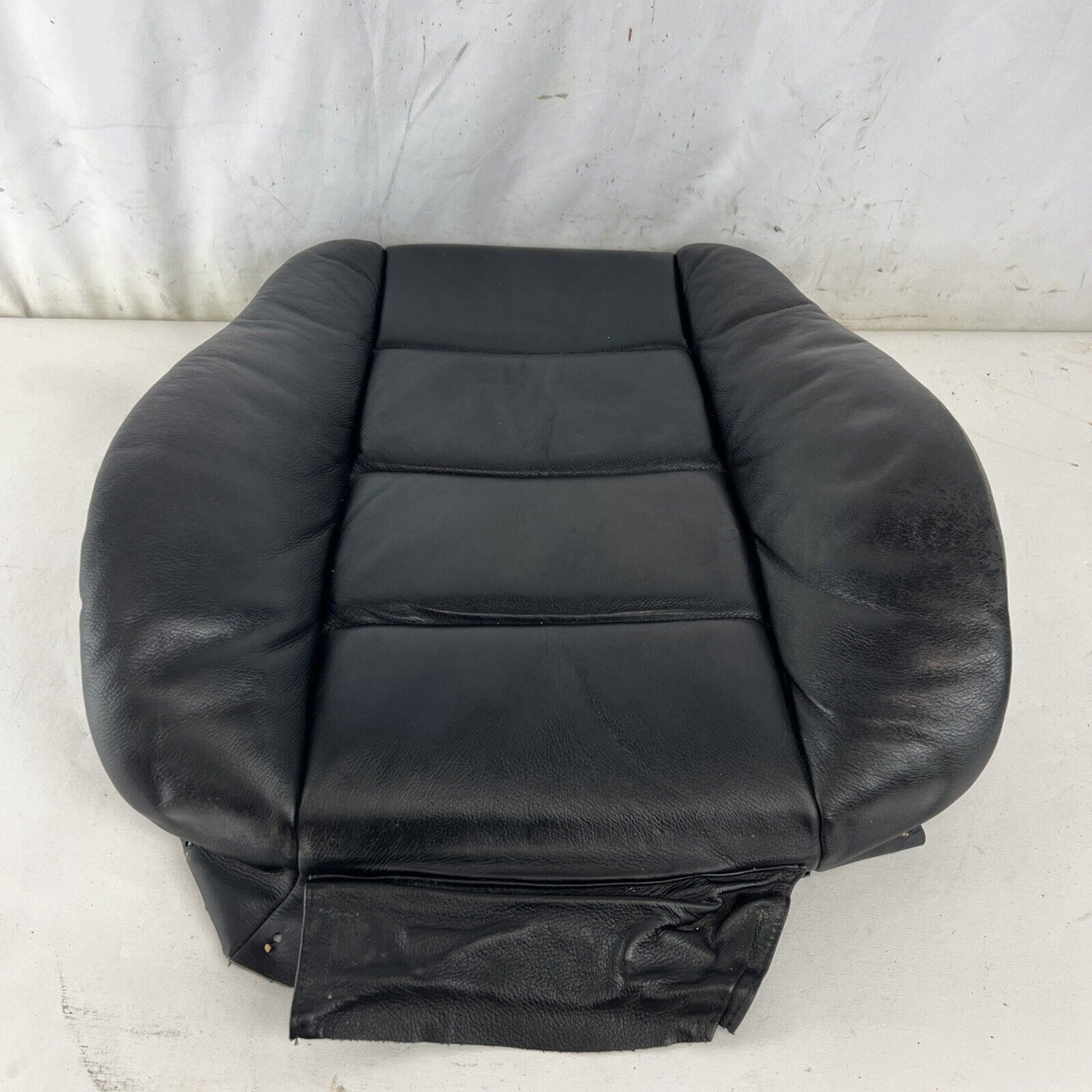 BMW E36 BLACK Front Seat 325 328 323 318 TOP Cushion OEM Coupe Sedan Leather