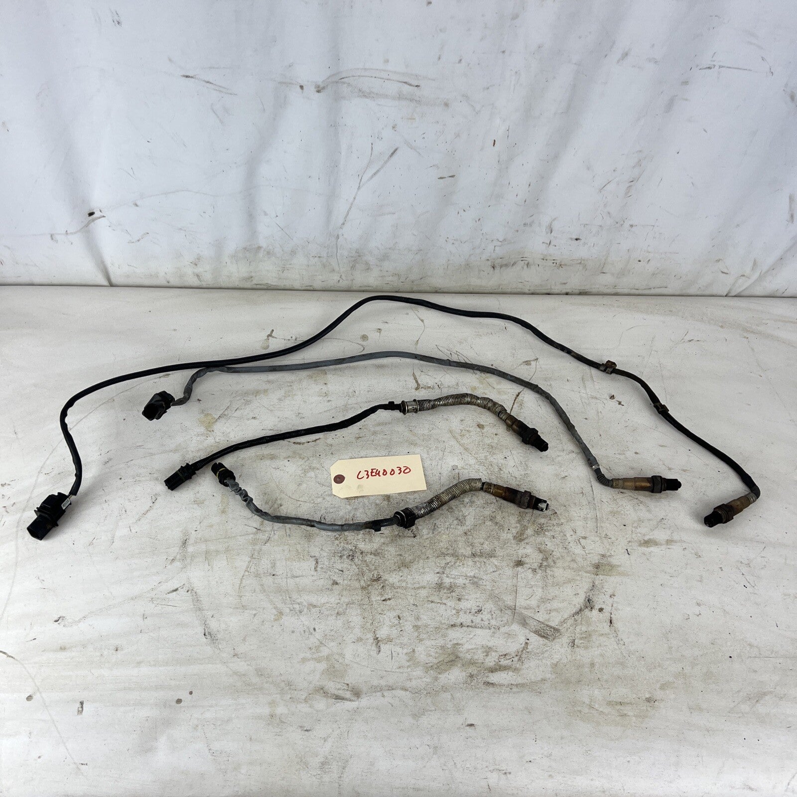 O2 OXYGEN LAMBDA SENSOR SET 4 PRE POST CAT BMW E90 330i OEM