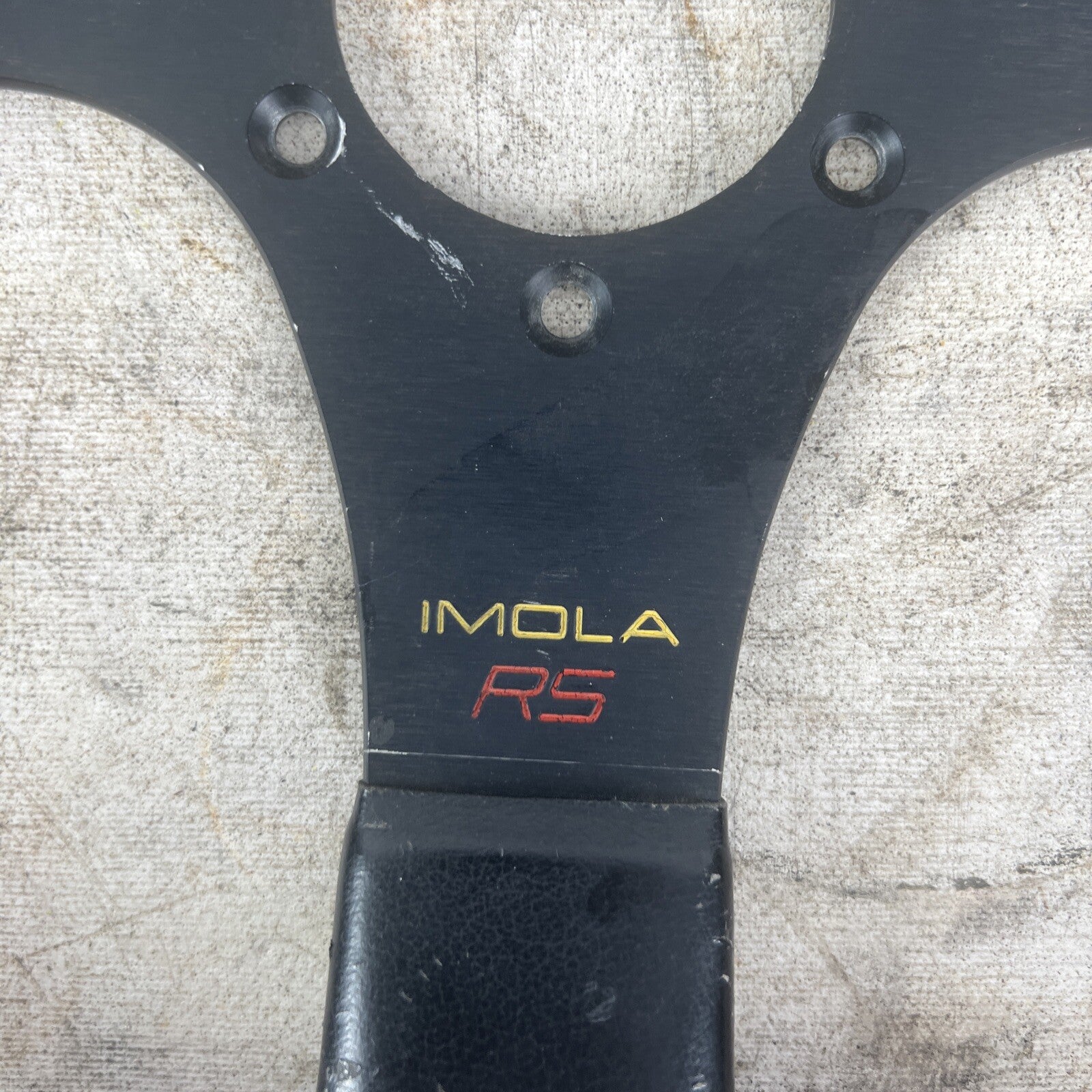 Rare Italvolanti Imola RS Genuine Steering Wheel JDM AMG TOYOTA AE86 GTR EVO STI