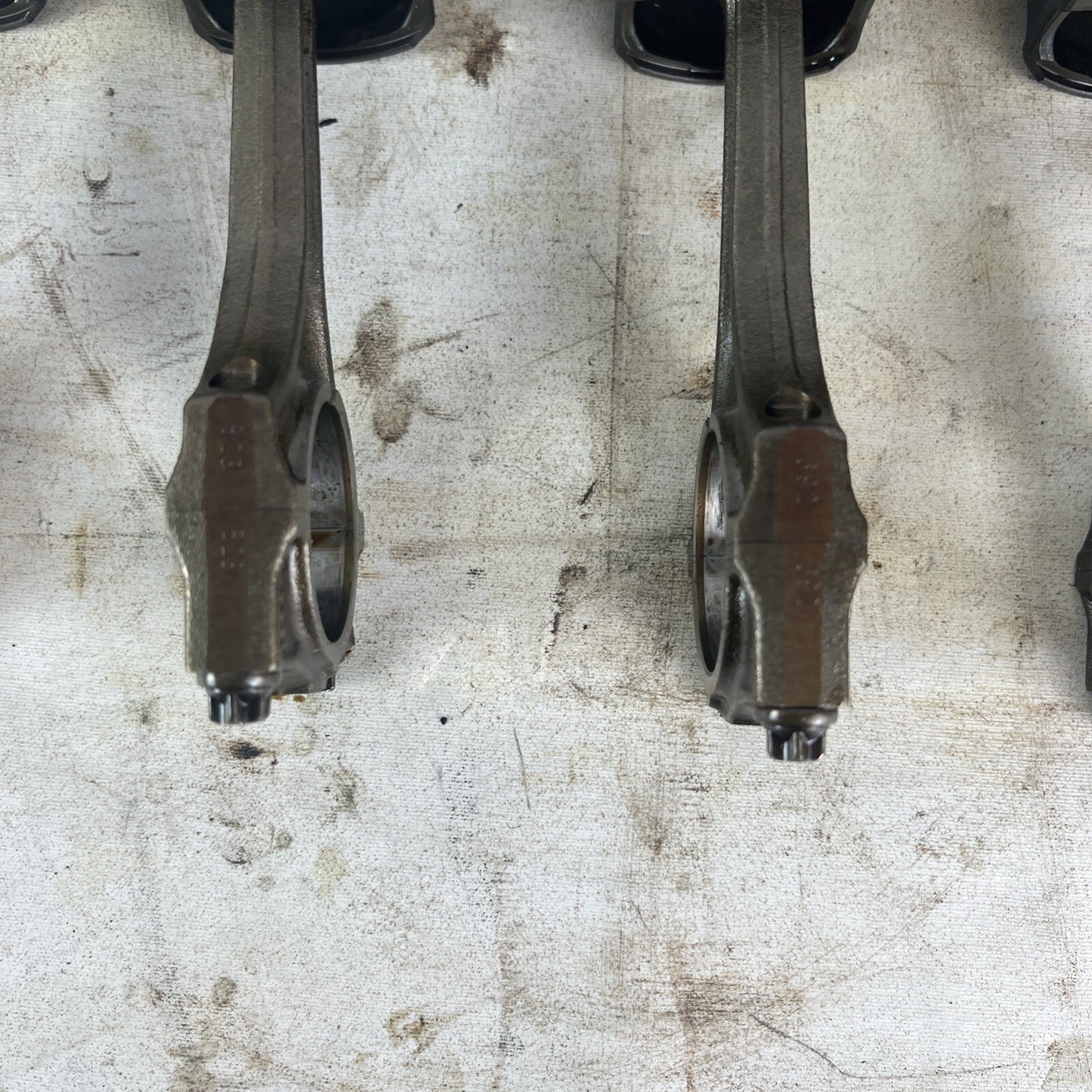 BMW E36 M52B28 Set of 6 Engine Pistons & Connecting Rods 2.8L #063