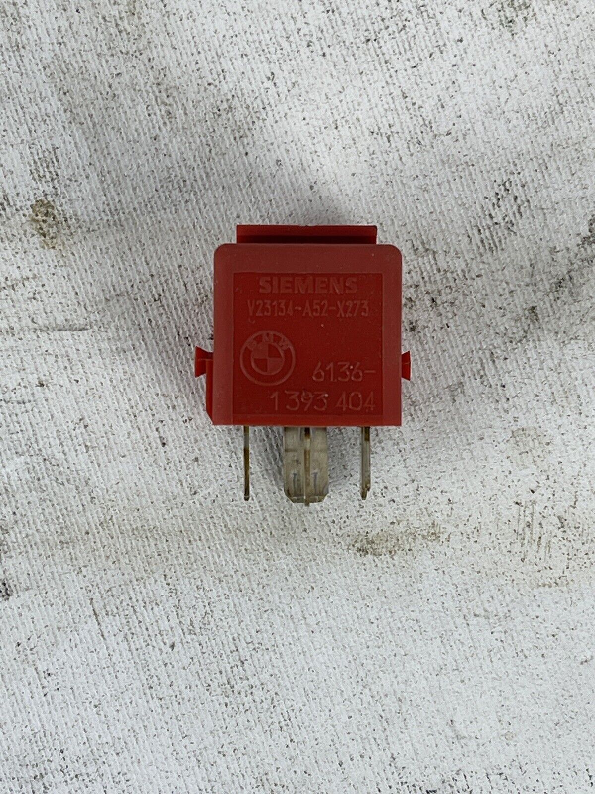 BMW ATE Siemens Red ABS Relay 61.36-1393404 