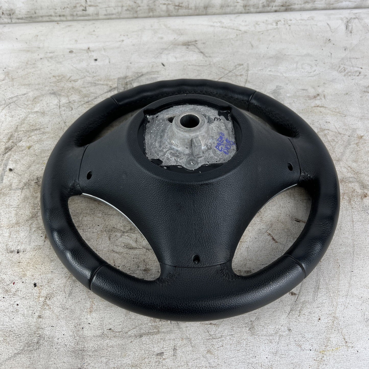 ? 07-11 OEM BMW E82 E90 E92 E93 X1 328 335 Sport Leather Steering Wheel Black MT