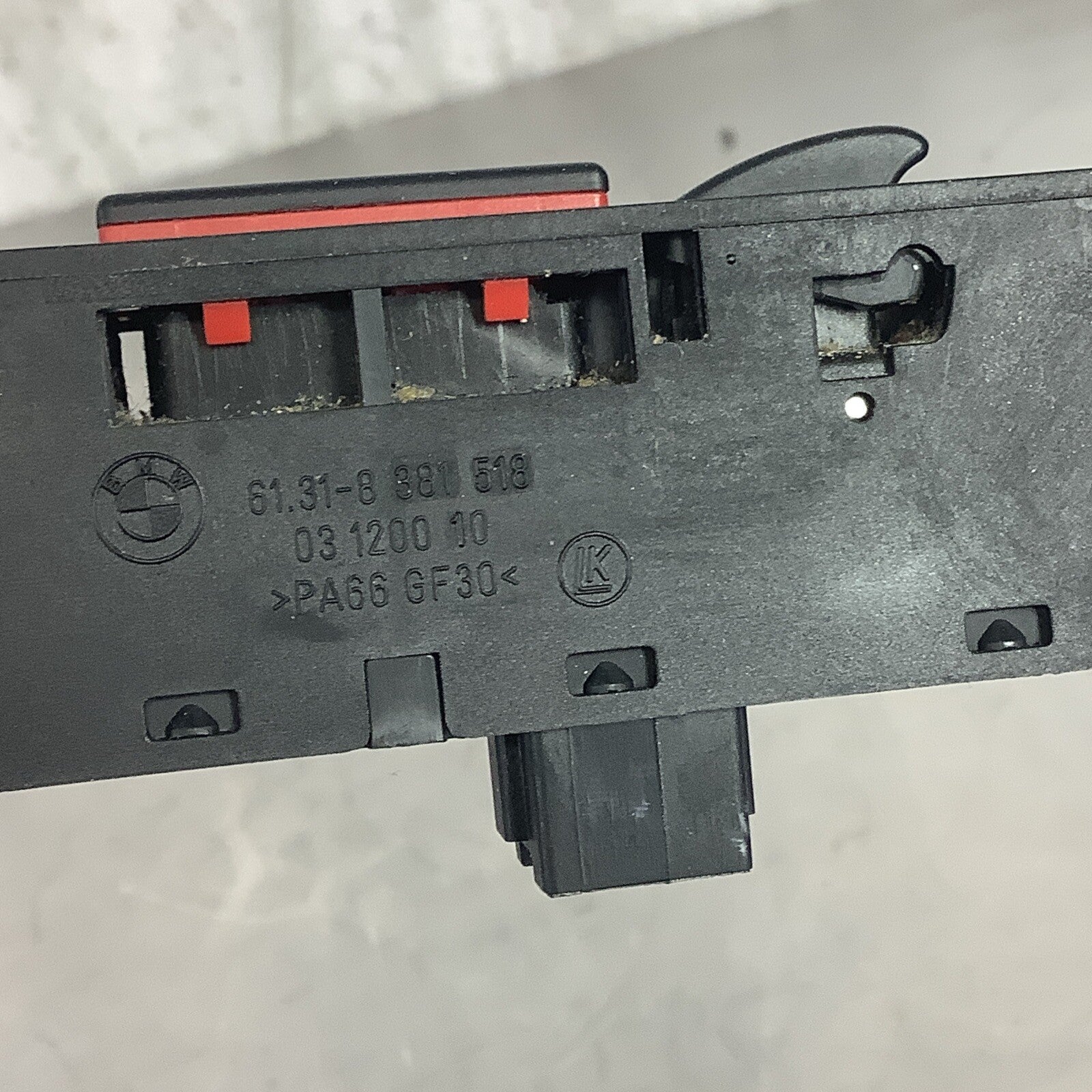 99-05 BMW E46 320I 323I 325I 328I 330I M3 WINDOW SWITCH LH LEFT DRIVER OEM