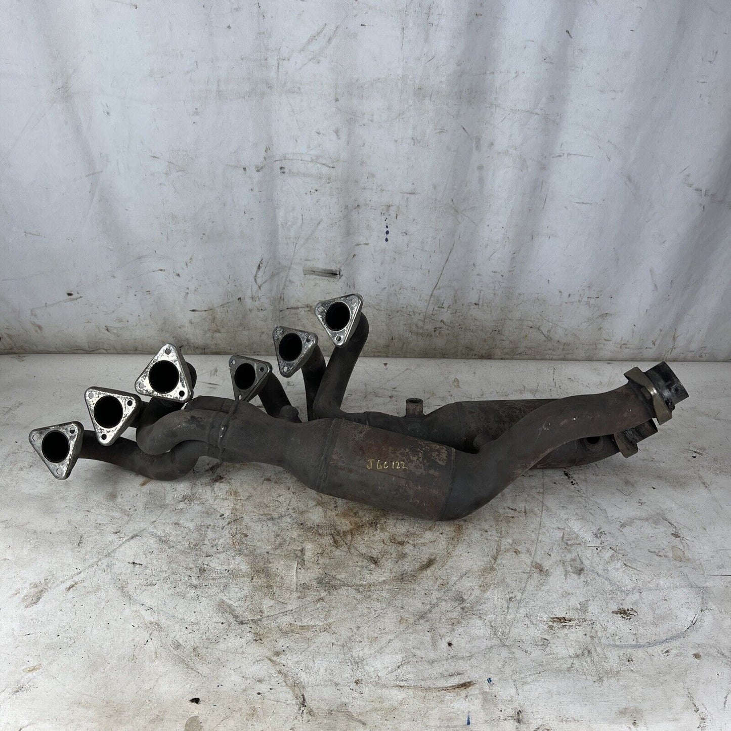 BMW 01-06 E46 E85 M3 Z3M 3.2L LF & RT Engine Header Manifold Exhaust Pipe OEM