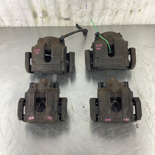 ? 01-10 OEM BMW E46 E83 X3 330ci Front Rear Left Right Brake Calipers SET