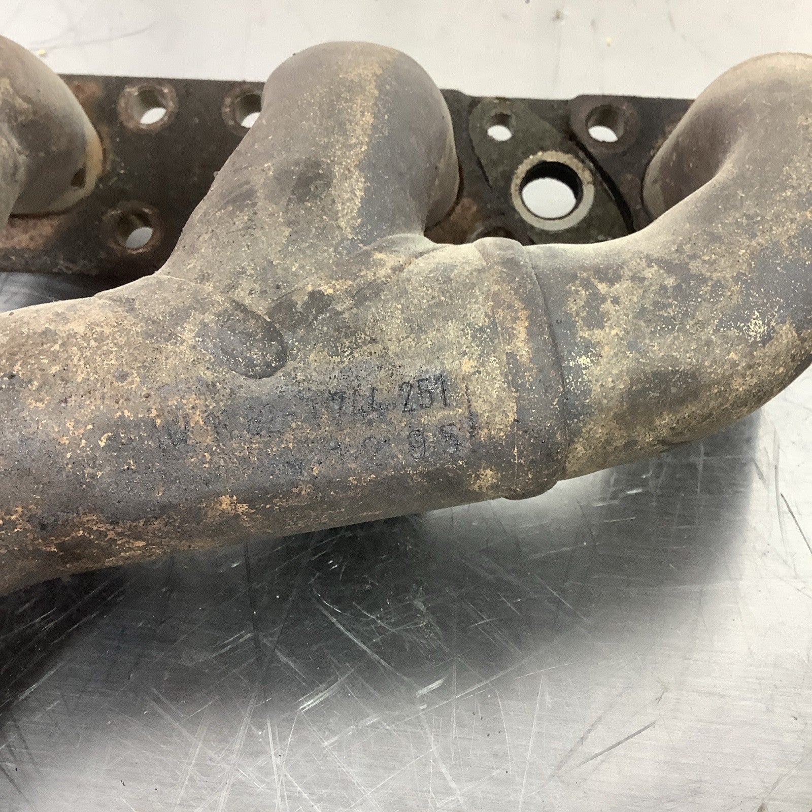 BMW E36 S50 S52 M52 ENGINE EXHAUST MANIFOLD HEADERS OEM 96-99 1744251 1744250