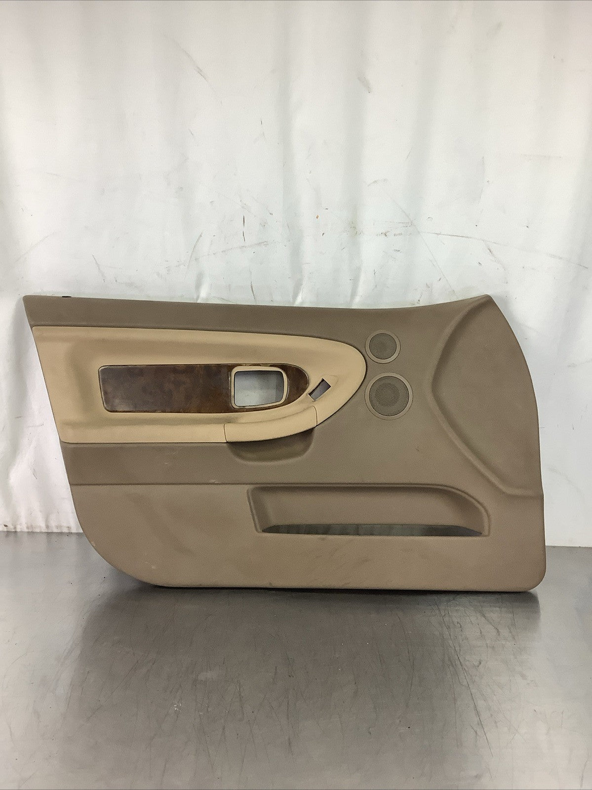 BMW E36 Tan 3-Series Sedan 4 Door Front Set Door Panel Trim 323 325 328 M3 WOOD