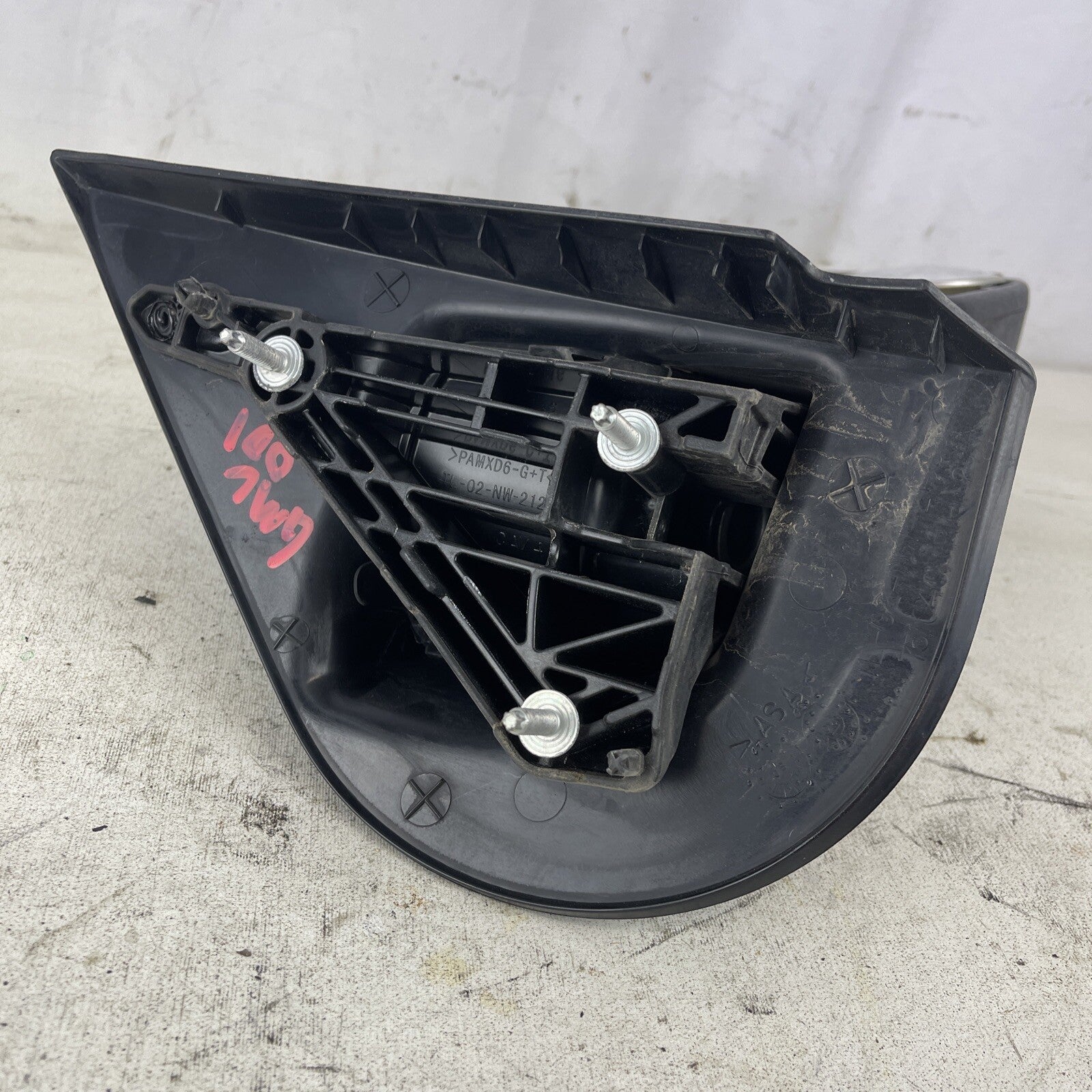 2007-2013 GMC SIERRA 1500 PASSENGER'S RIGHT SIDE VIEW DOOR MIRROR MANUAL ADJUST