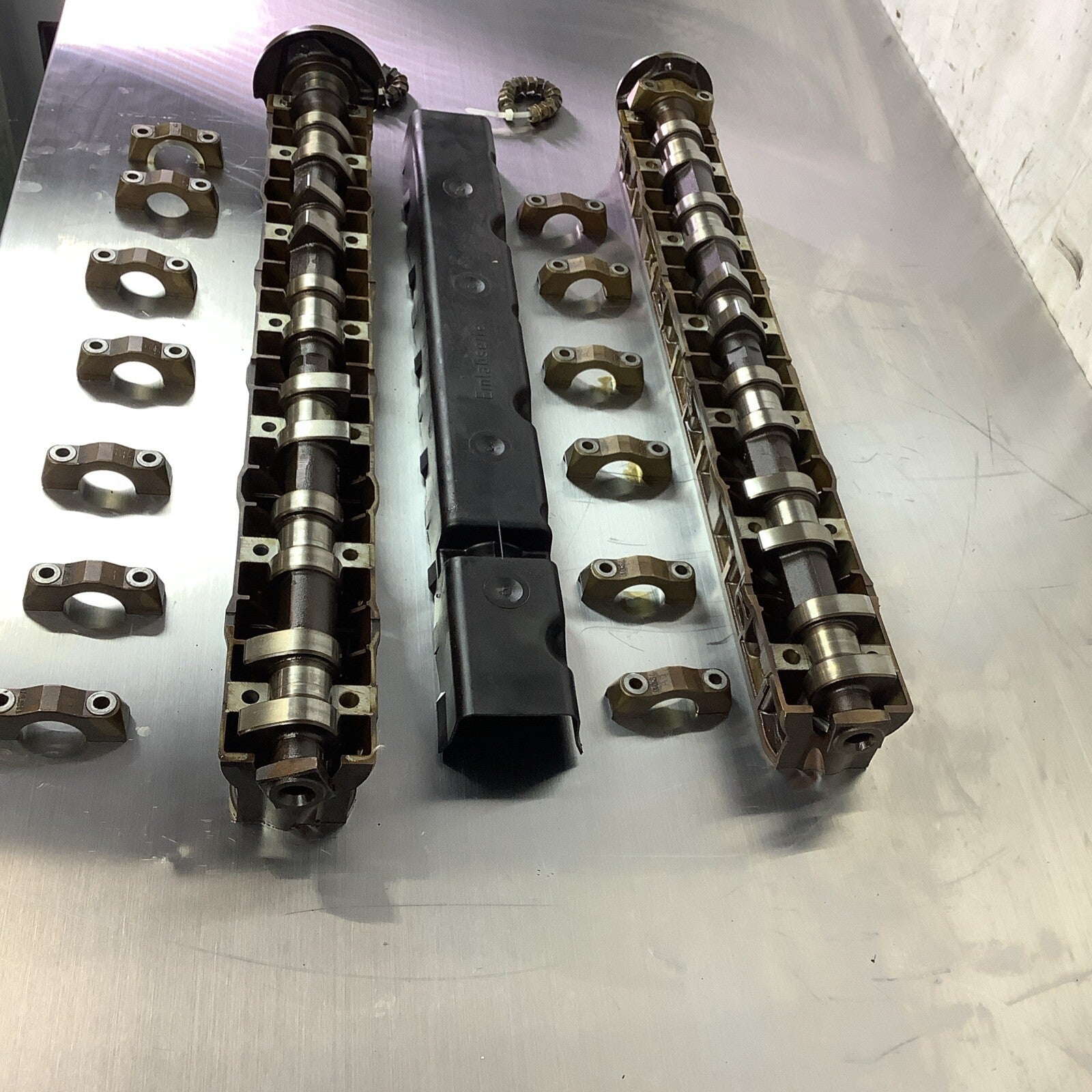 99-06 BMW E46 M52TU Intake & Exhaust Camshafts W/Tray 328i 528i  #058