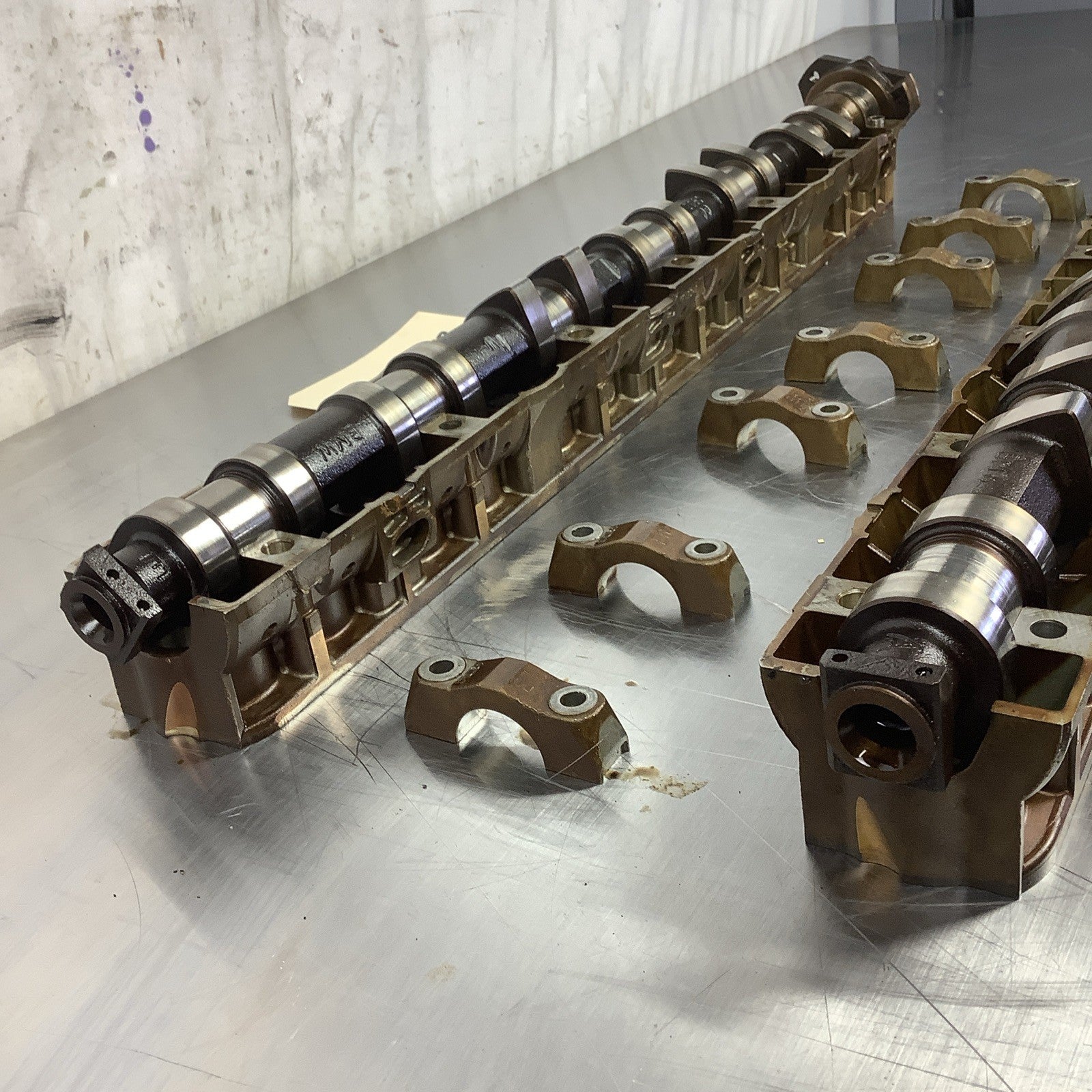 E36 328 BMW M52B28 Exhaust Intake Camshaft Pair Single Vanos With Trays