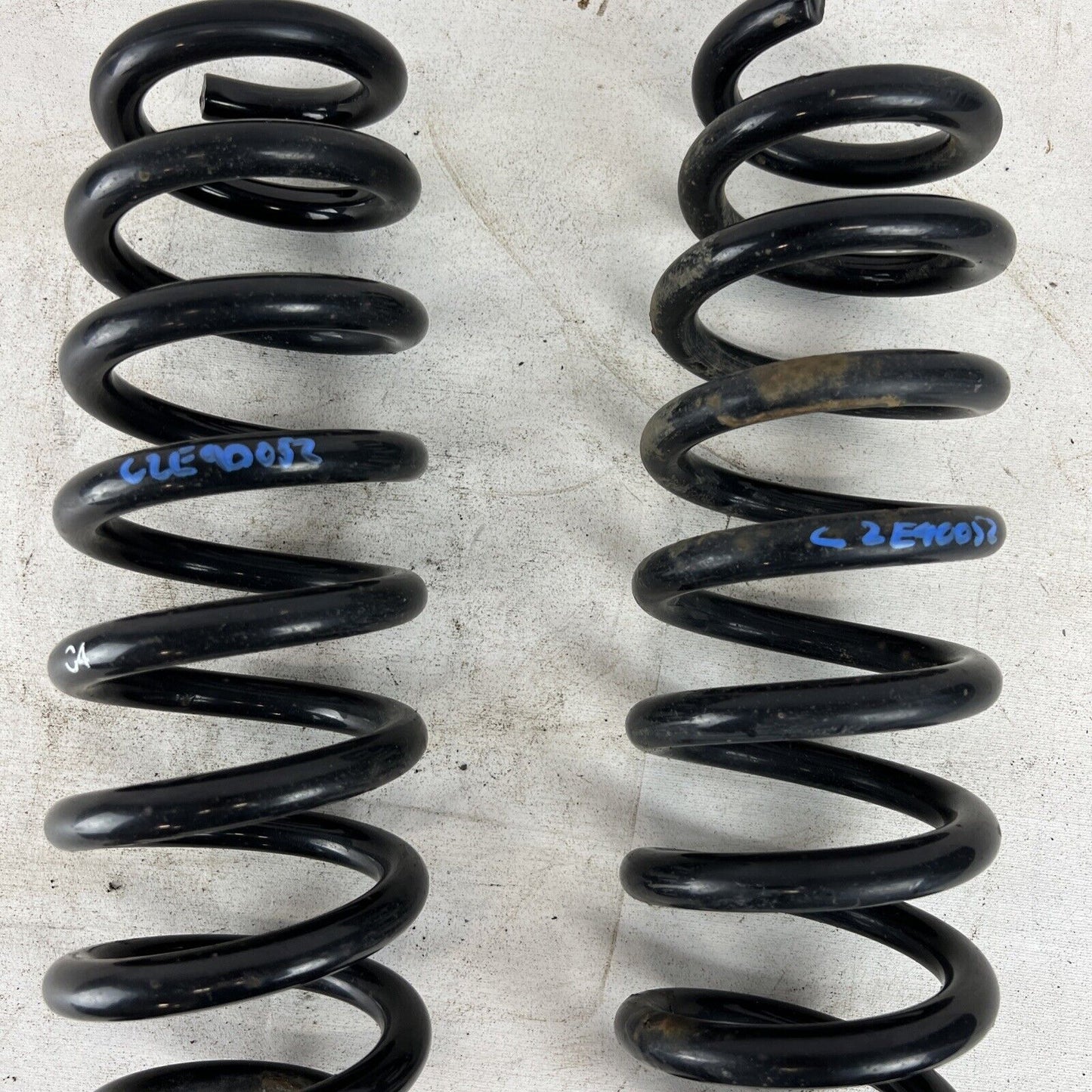 🥇07-11 BMW E90 3-SERIES RWD REAR LEFT & RIGHT SIDE COIL SPRING SET OF 2