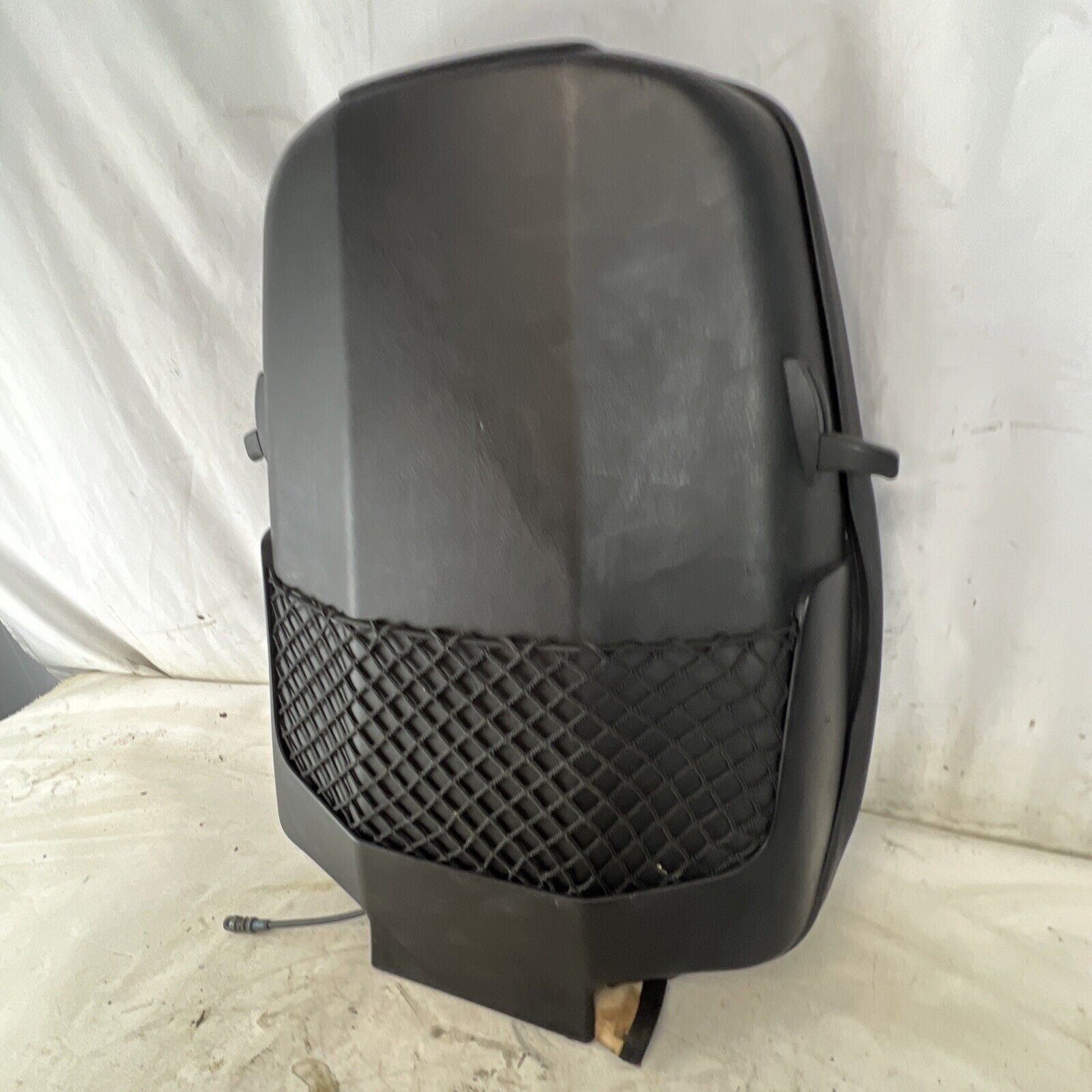 BMW E36 3-Series Right Front Seat Backrest Cushion Black Vinyl OEM With Frame