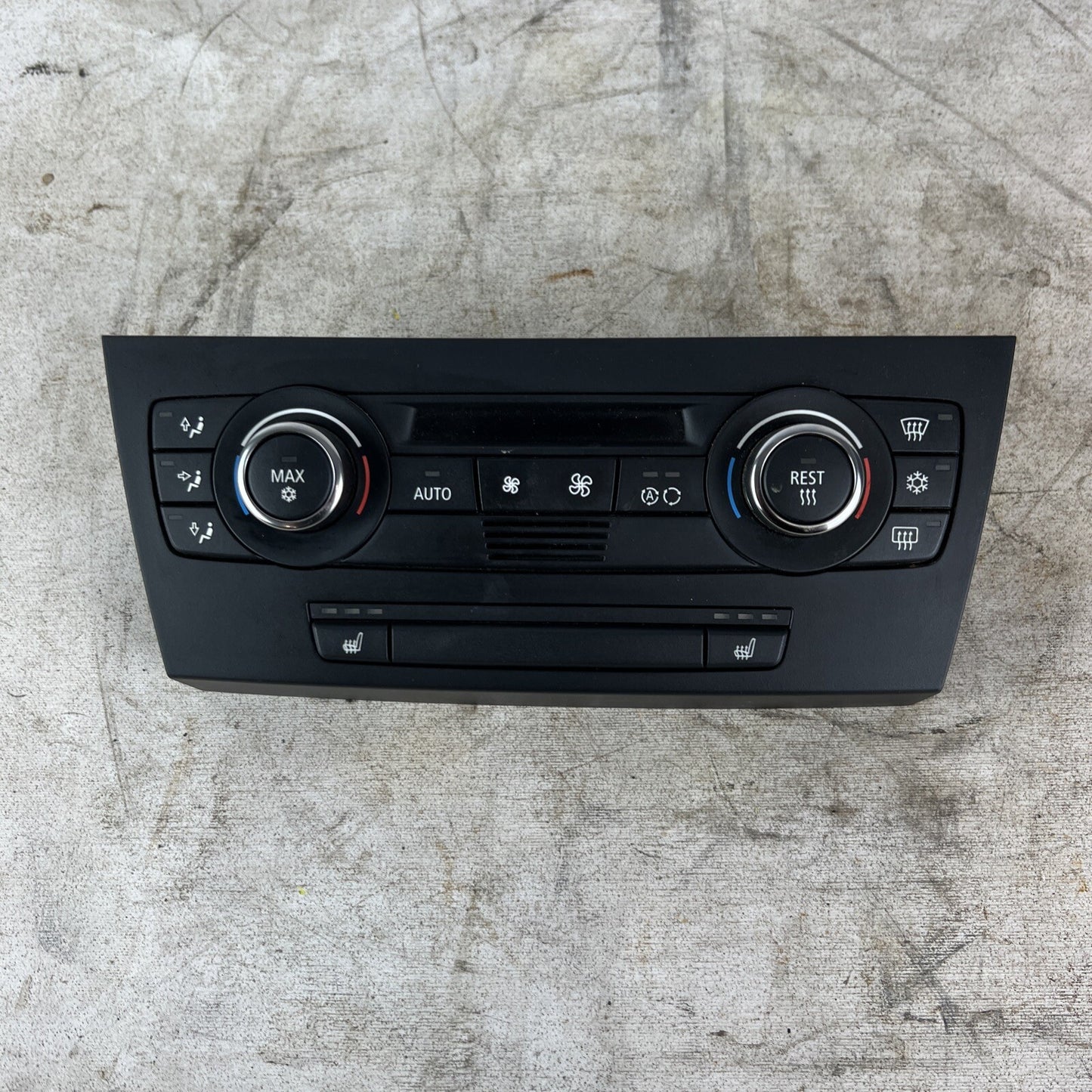 2007 - 2013 BMW E92 E93 CLIMATE CONTROL PANEL SWITCH AC HEATER CONDITION 6977489