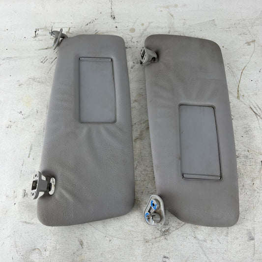 1994 BMW 325i E36 SEDAN SUN VISOR GRAY SET RIGHT+LEFT