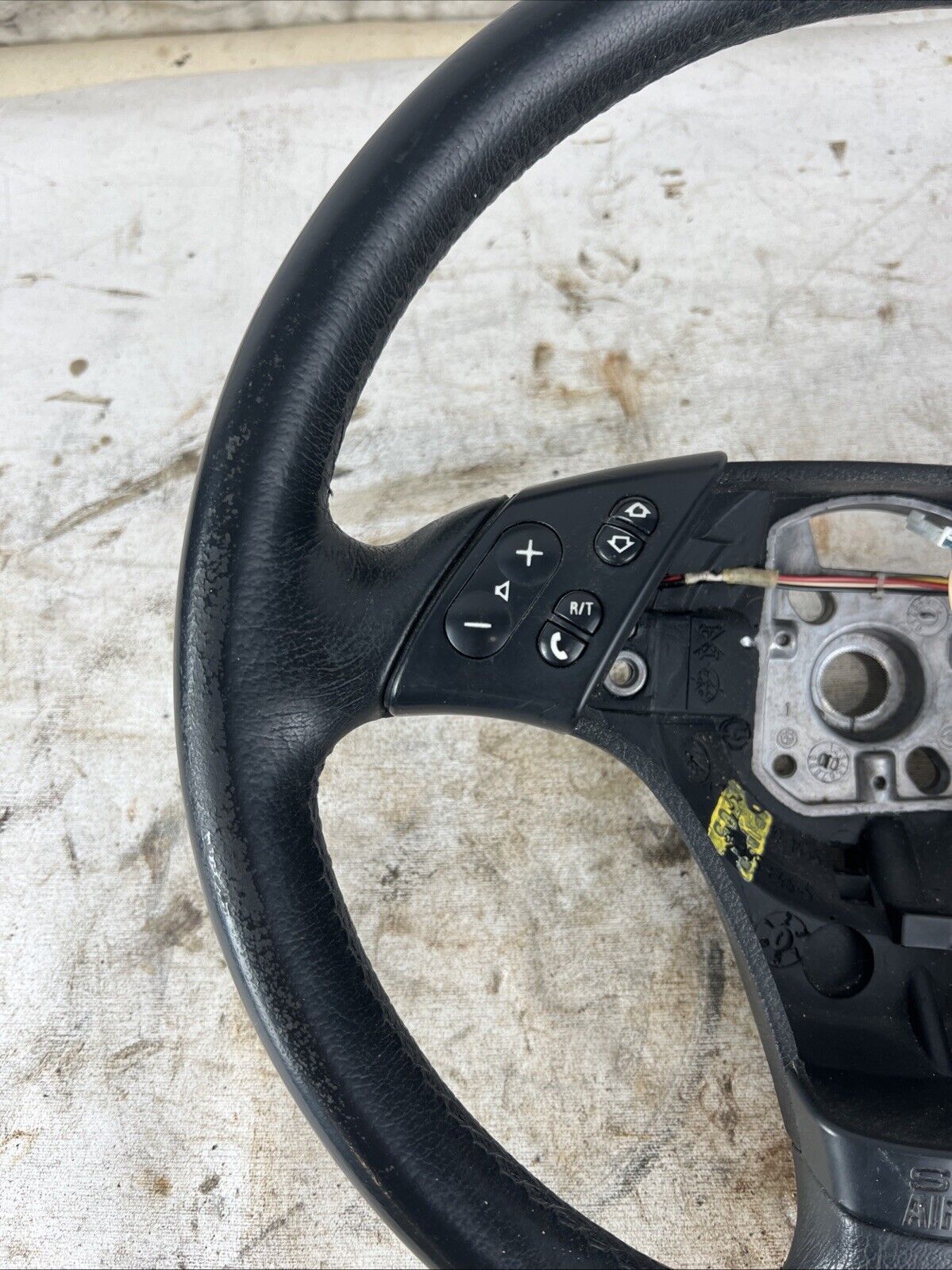 99-06 BMW E46 Early Sport Steering Wheel Leather Black