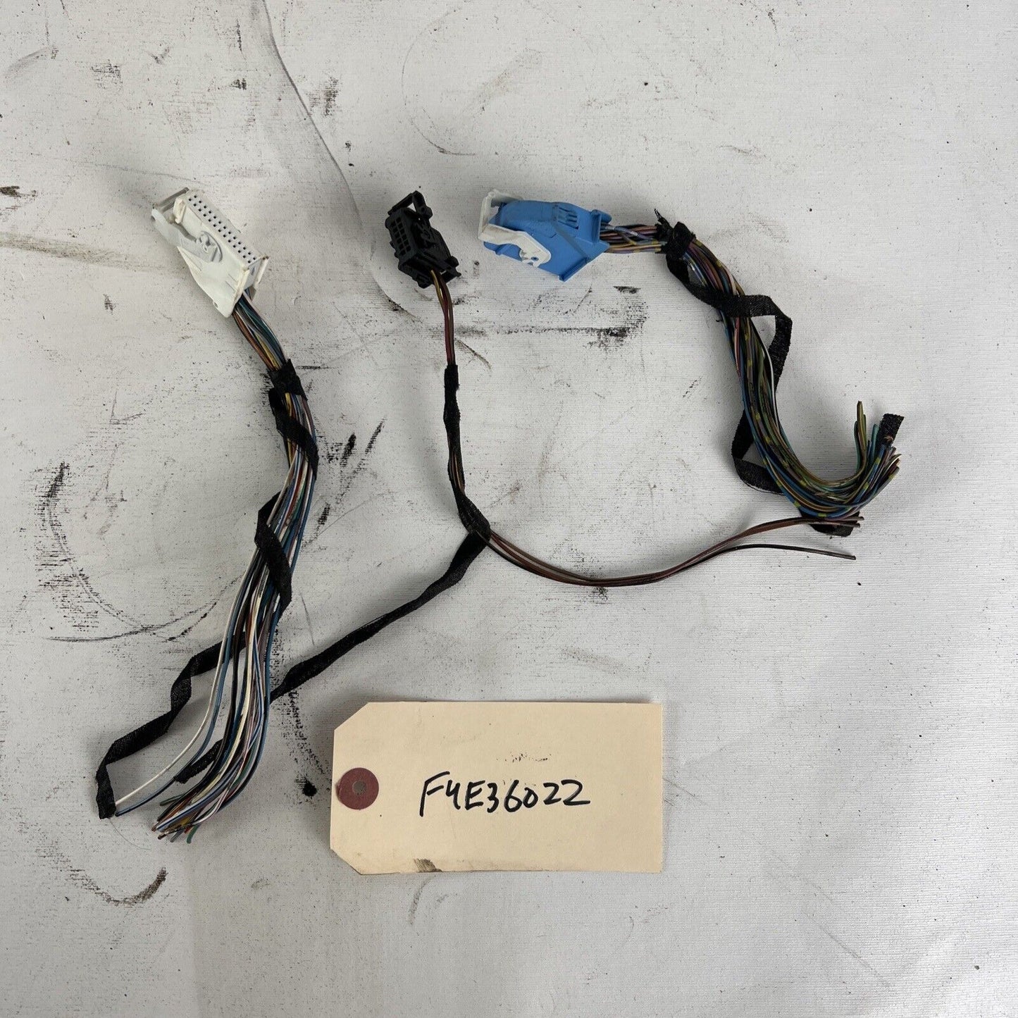 OEM BMW E36 325i 328i 323i Instrument Gauge Cluster Harness Plugs Pigtails