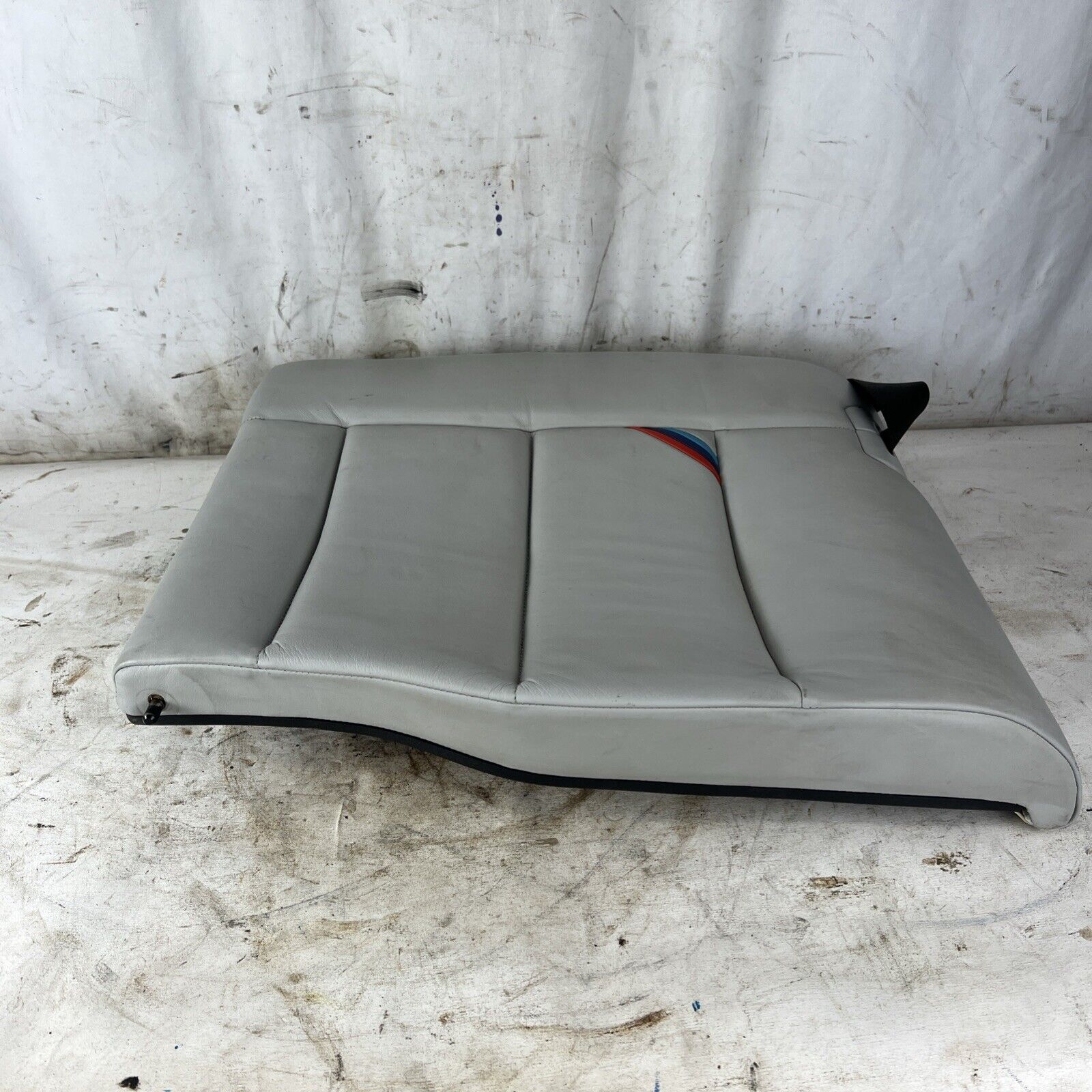 Used BMW E36 M3 Coupe 2dr Rear leather Seat Backs Vader Dove Grey M Srtipe