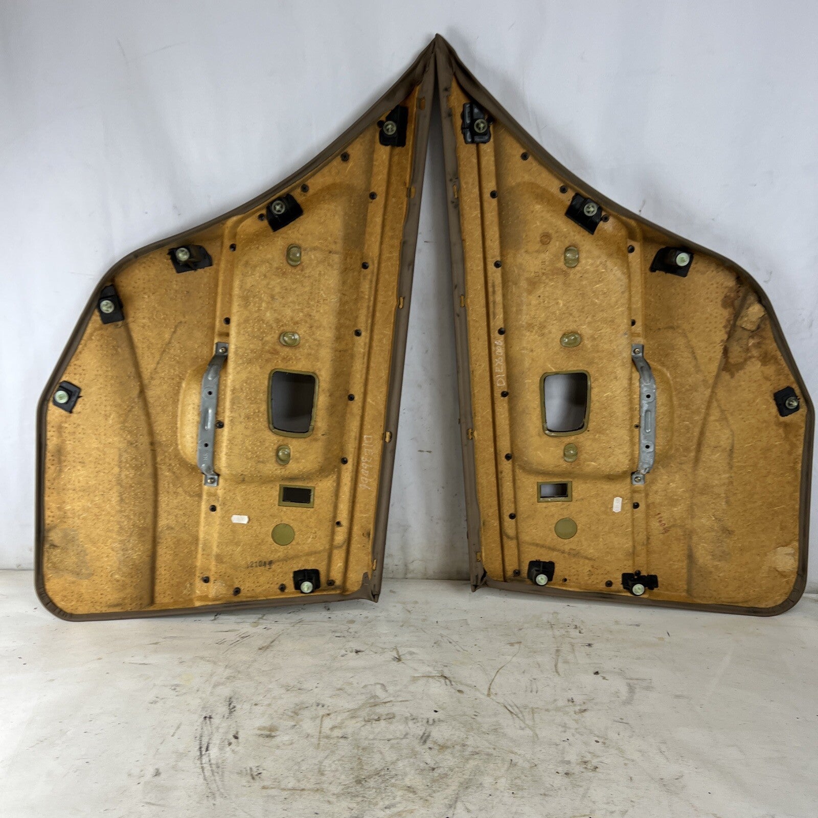 BMW E36 Sedan REAR DOOR PANELS TAN PAIR 325 318 328 Card 4 Door TRIM OEM BEIGE