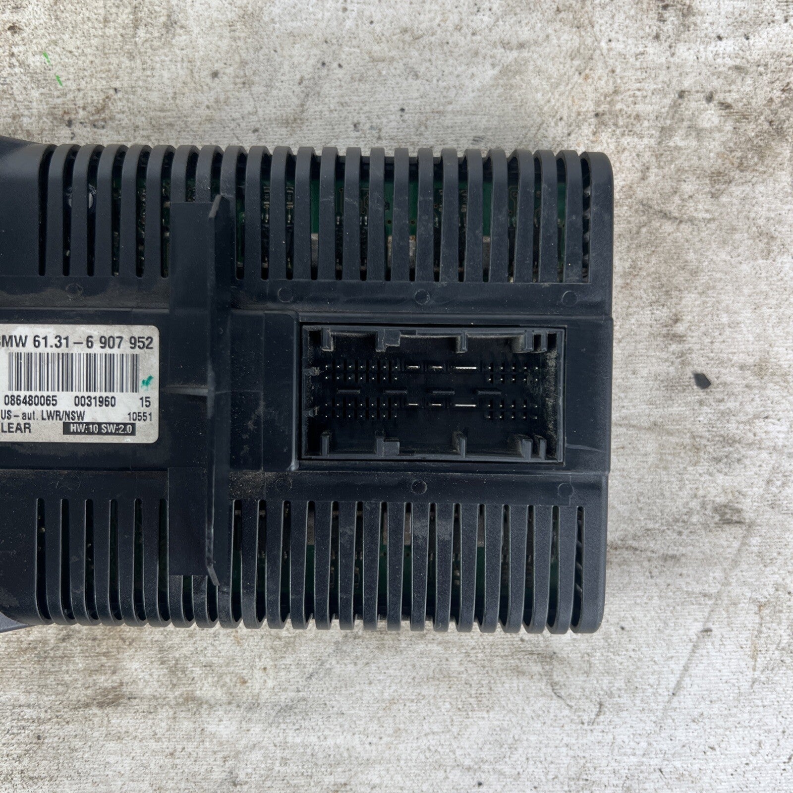 2001 BMW E46 330I 325I HEADLIGHT/FOG LIGHT CONTROL SWITCH MODULE (OEM)