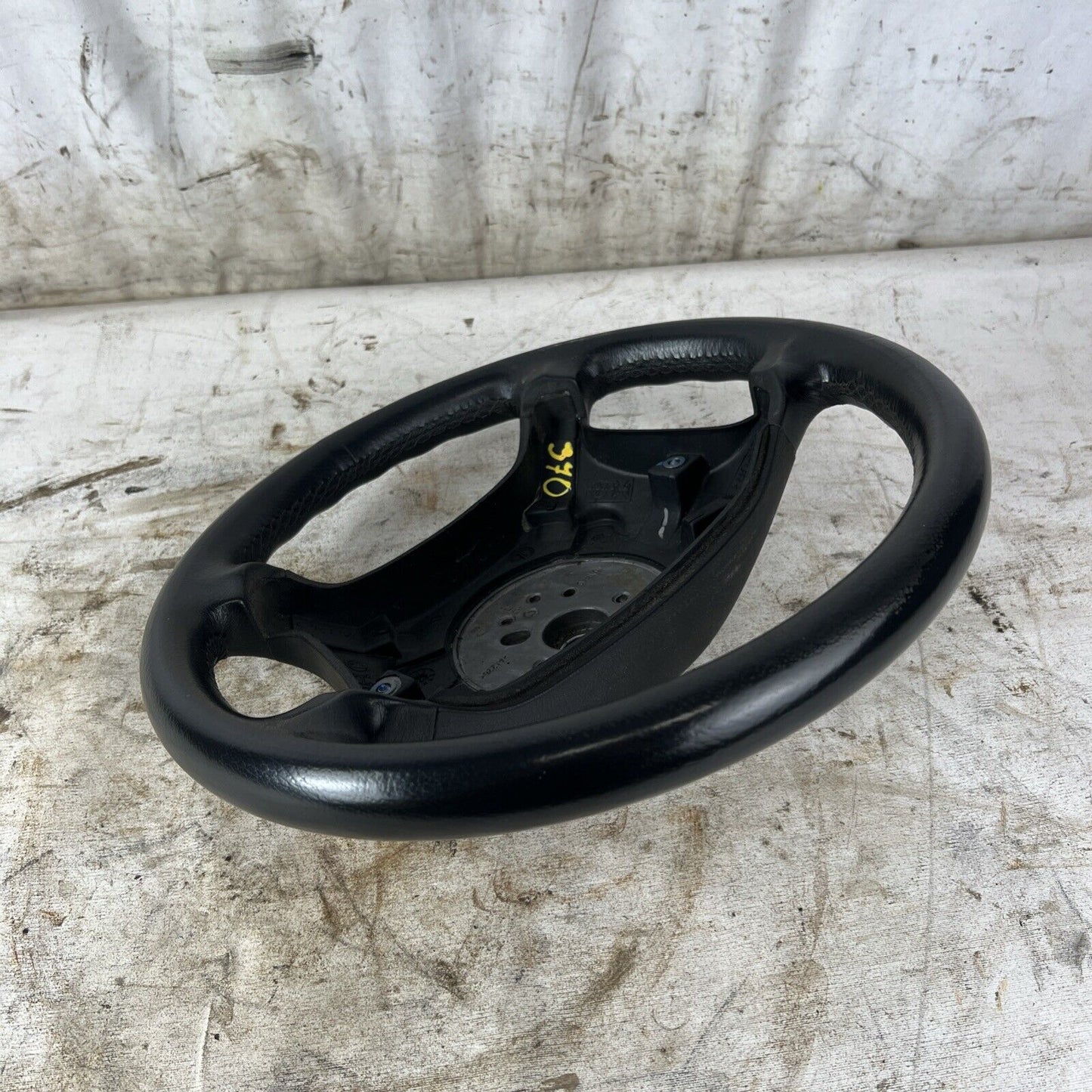 Driver Side Leather Steering Wheel 4 Spoke OEM BMW E46