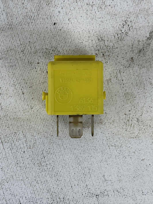 96 - 06 BMW E36/7 E36/8 Z3 E46 M3 YELLOW RELAY OEM BMW 61.36-1 389 105