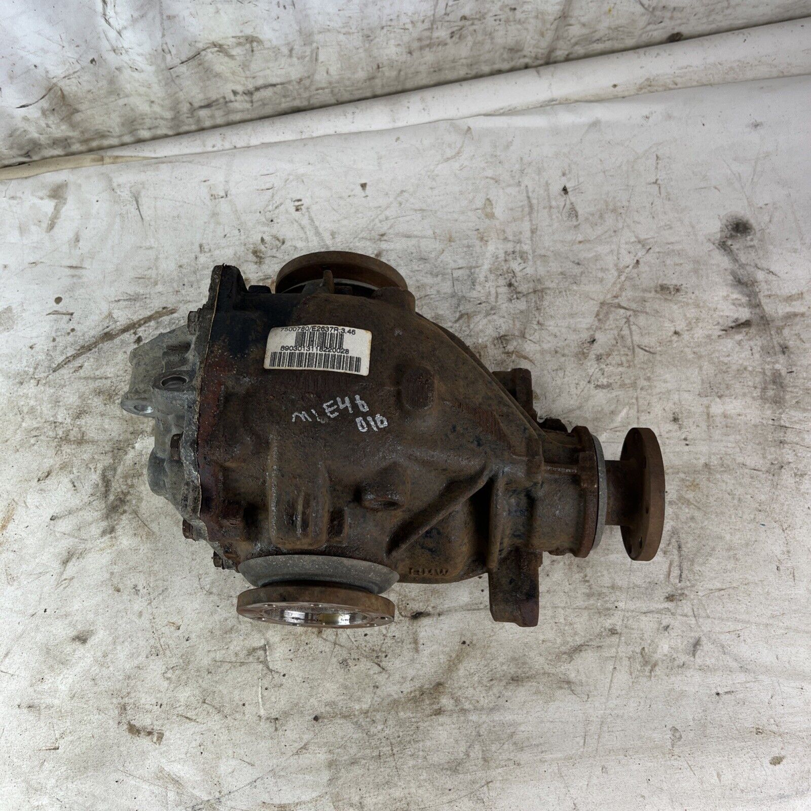 BMW REAR DIFFERENTIAL E46 325Xi 330XI 3 SERIES 3.46 FINAL DRIVE 7531622